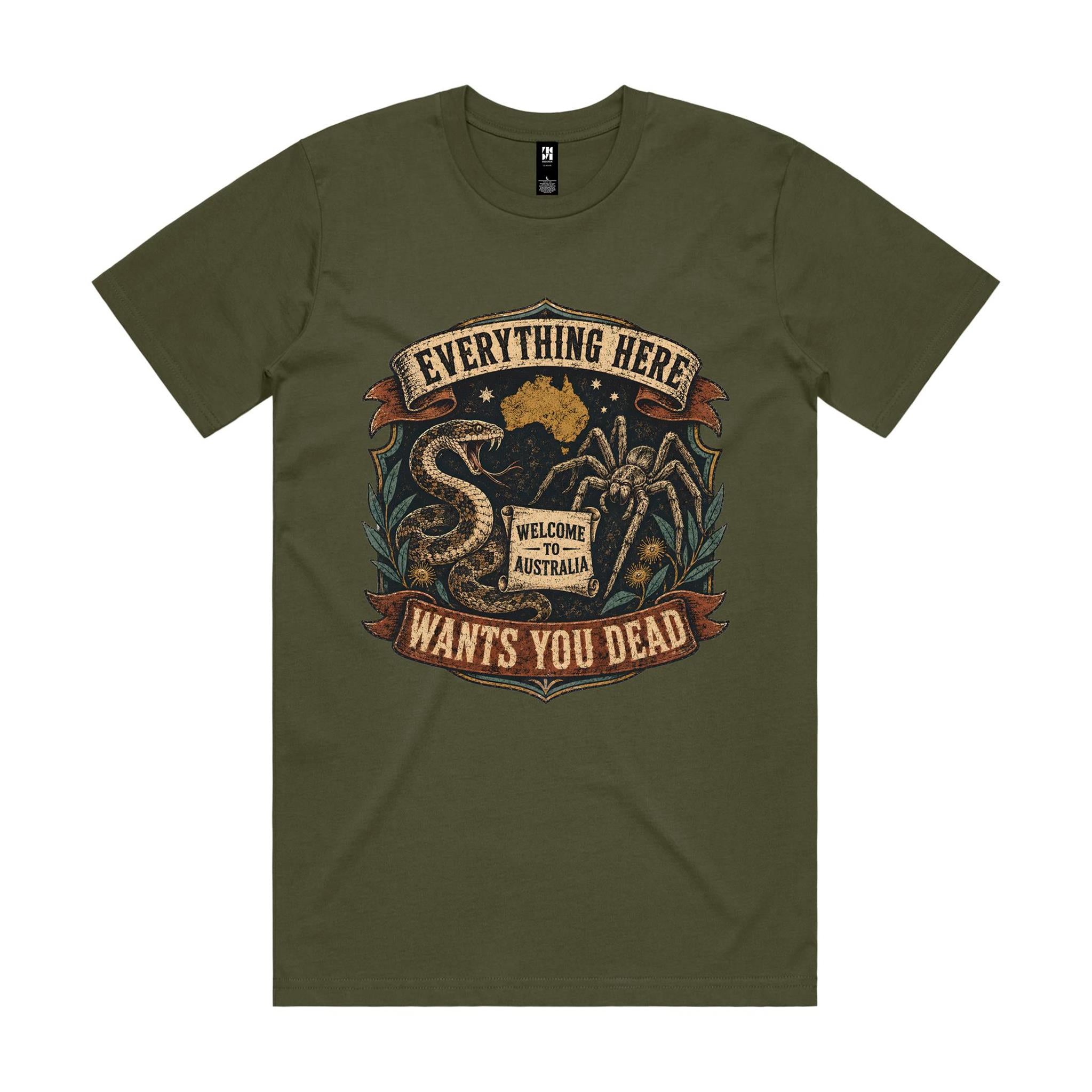Everything Here Wants You Dead — Welcome to Australia Tee