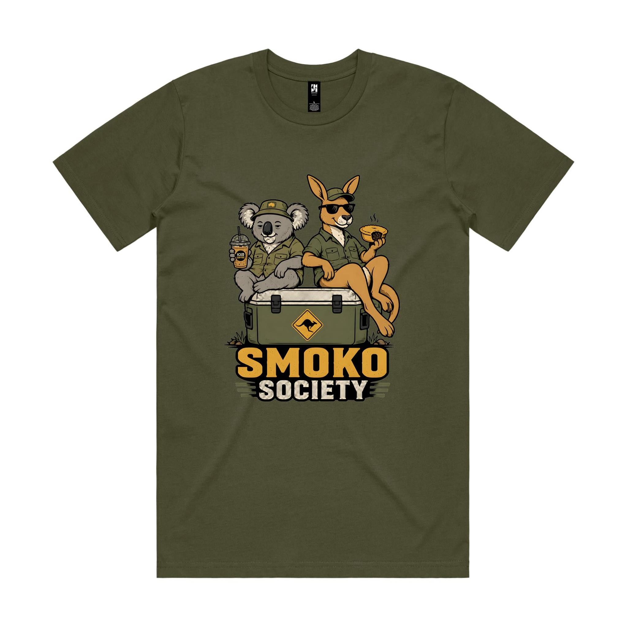 Smoko Society — Koala & Kangaroo Esky Tee