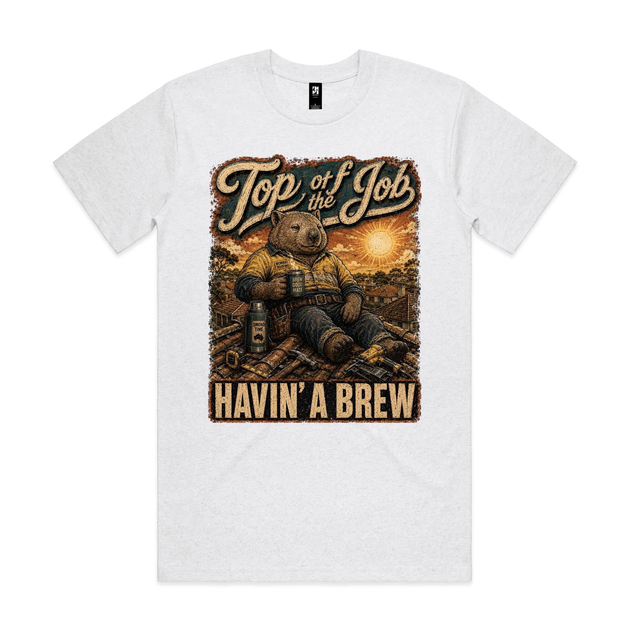 Top of the Job | Wombat Roofer Tee
