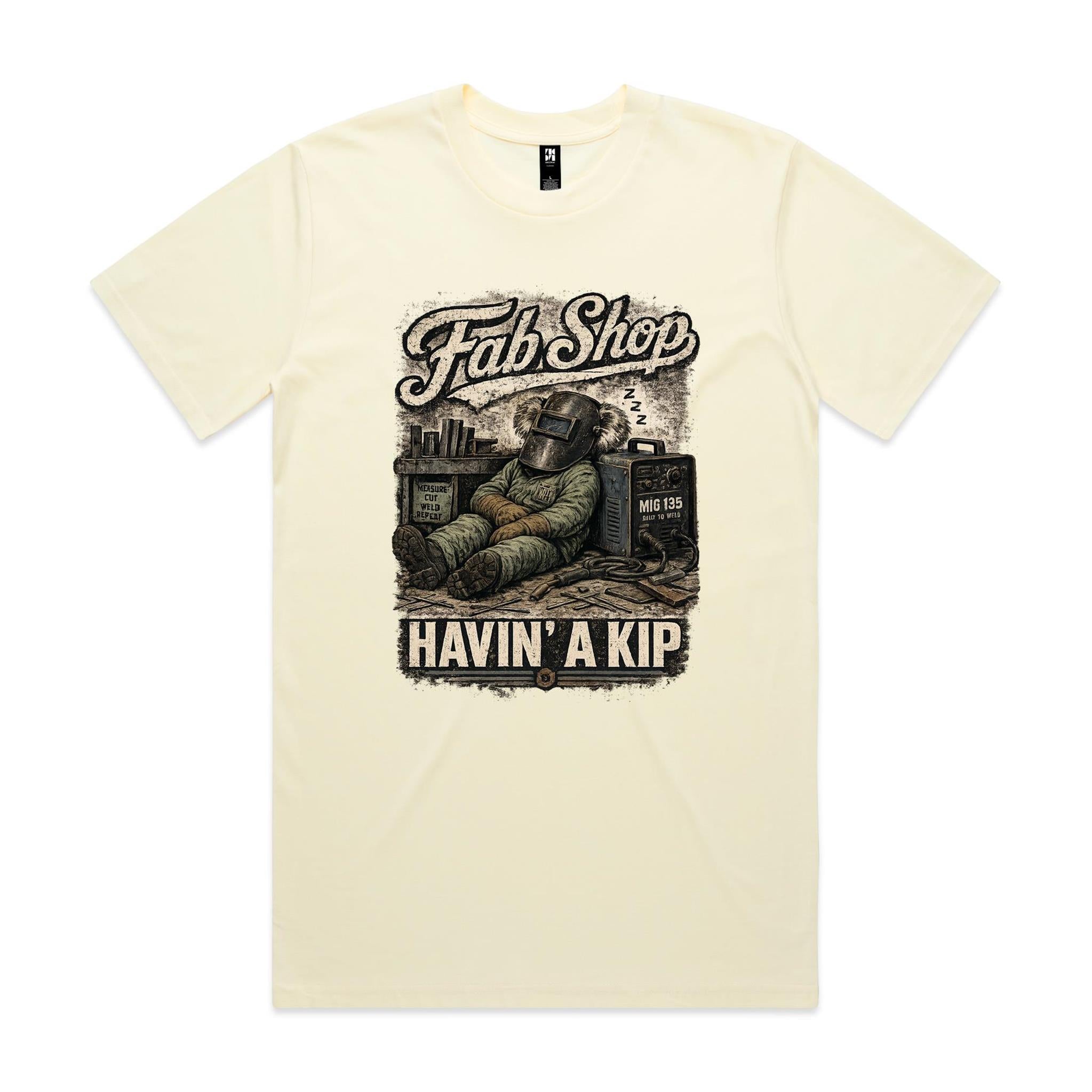 Fab Shop — Havin' a Kip | Welder Tee