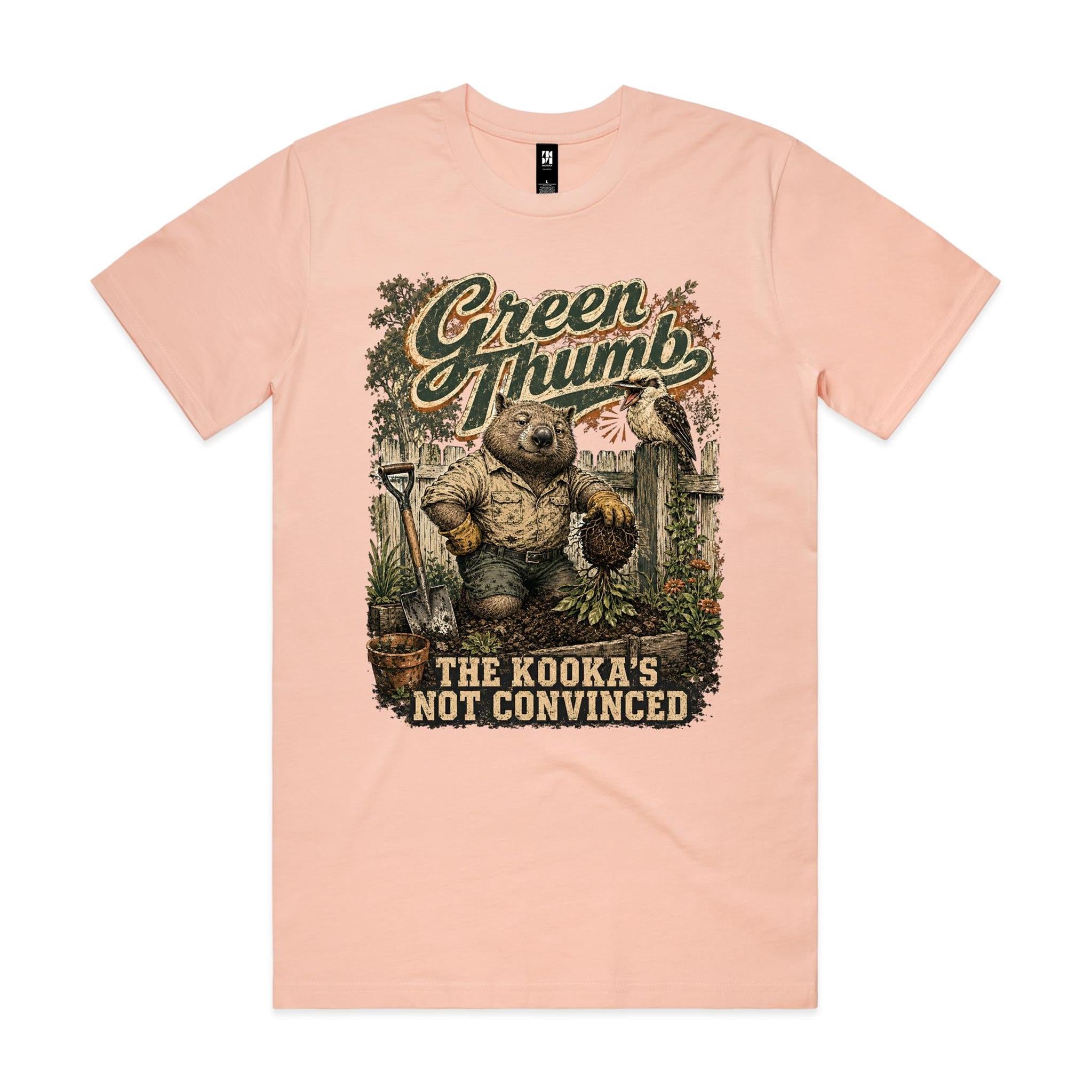 Green Thumb | Wombat Gardener Tee