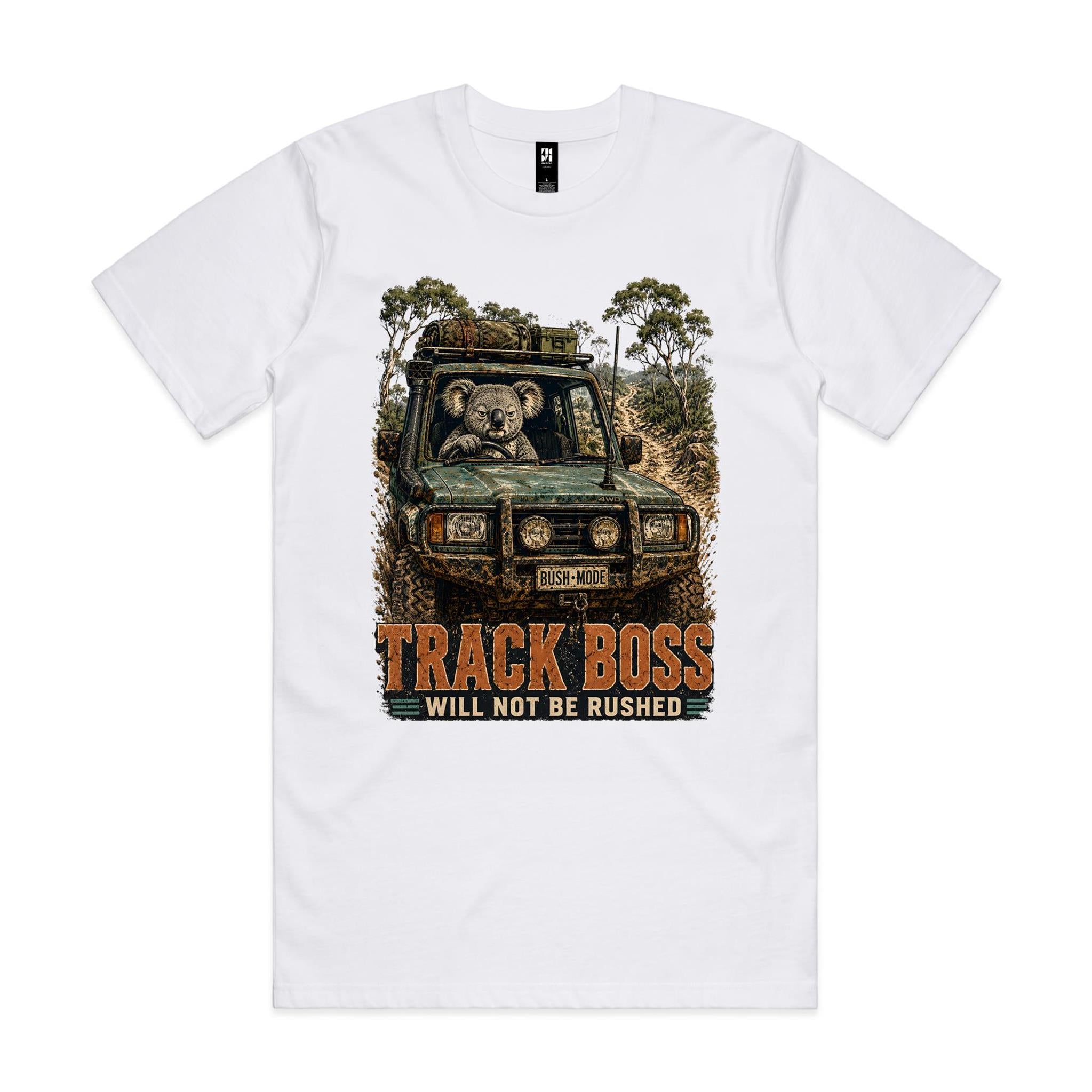 Track Boss, Will Not Be Rushed — Koala 4WD Tee