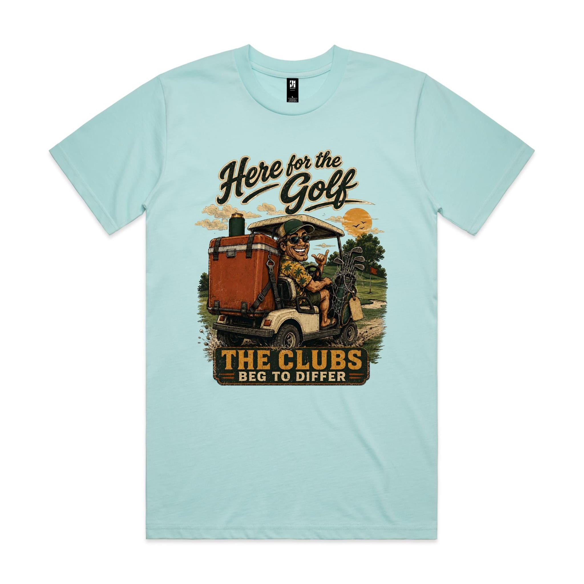 Here for the Golf | Golfer Tee