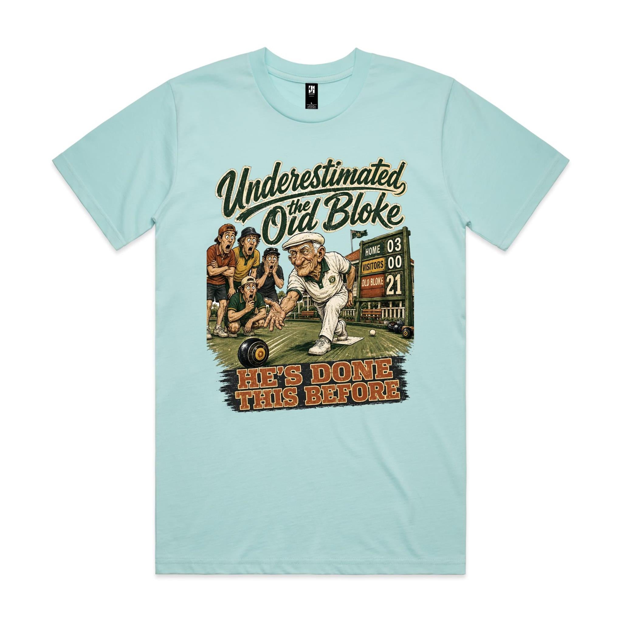 Underestimated the Old Bloke | Bowls Tee
