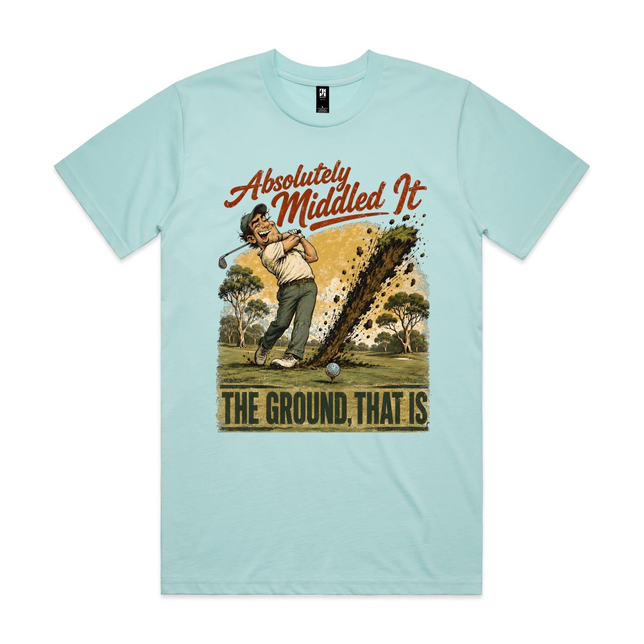 Absolutely Middled It | Golfer Tee