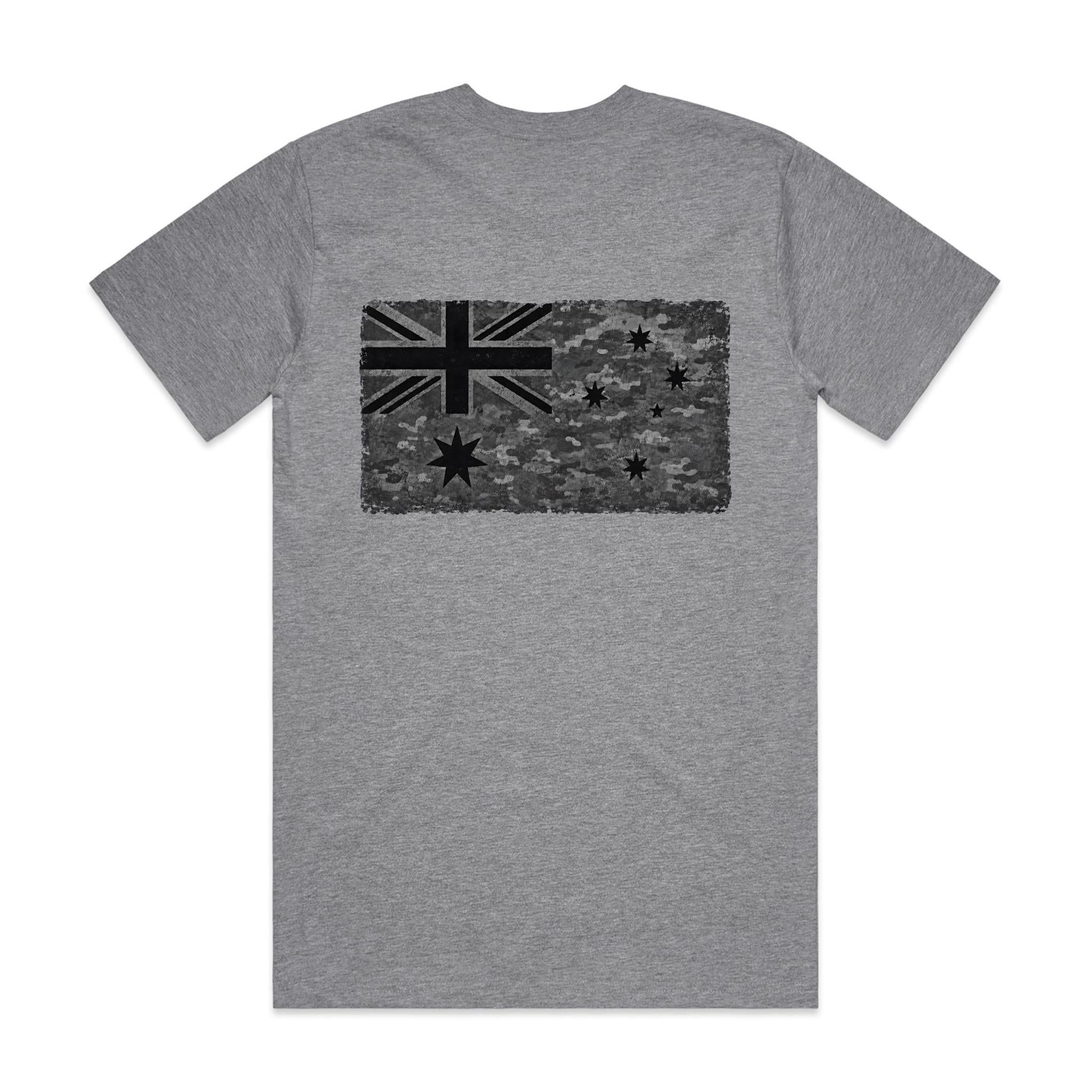 Australian Flag — Grey Camo | The Serious Corner