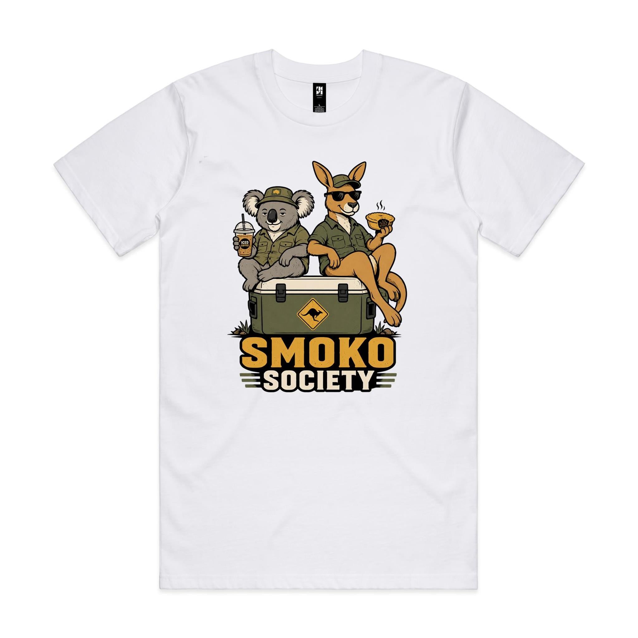 Smoko Society — Koala & Kangaroo Esky Tee