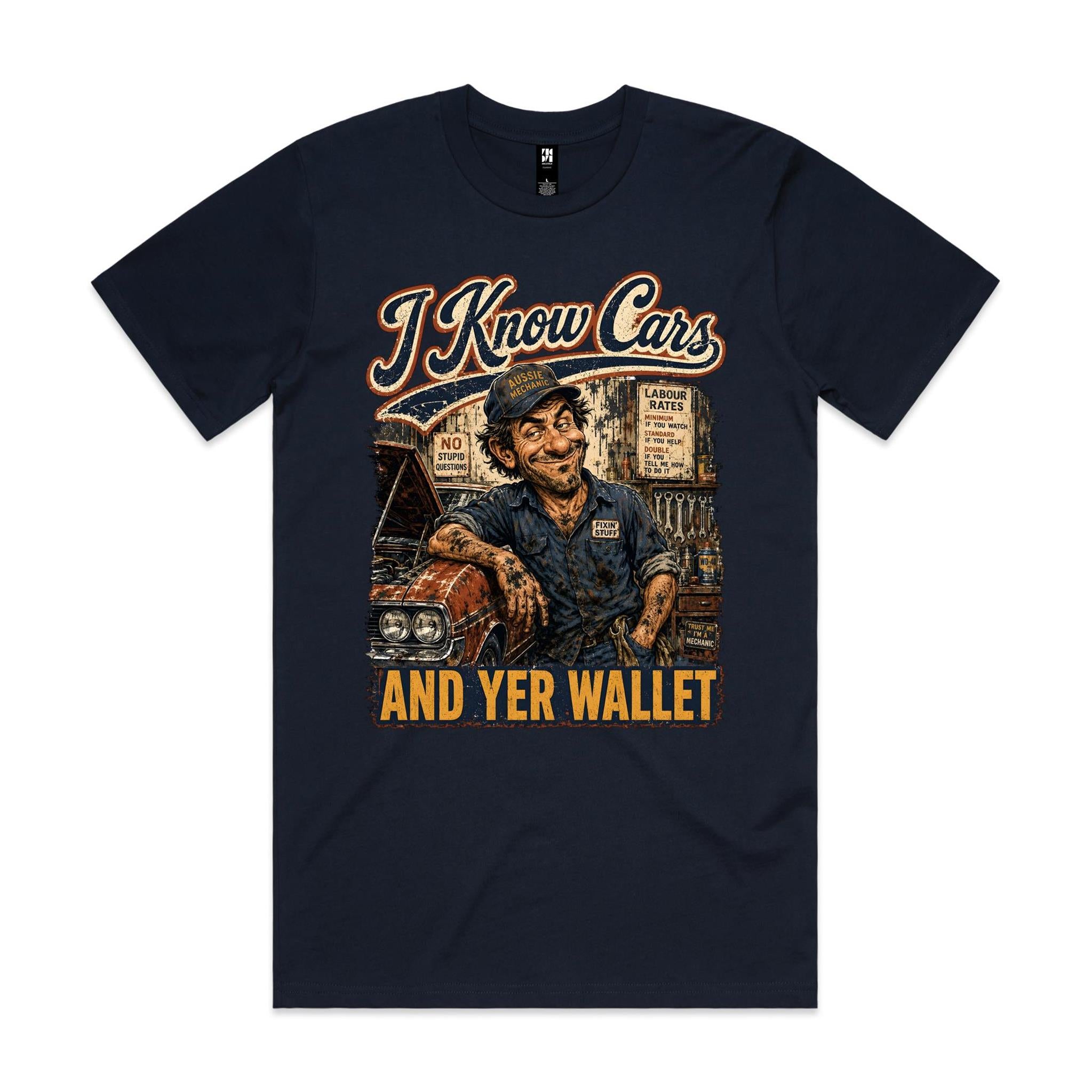 I Know Cars | Mechanics Tee