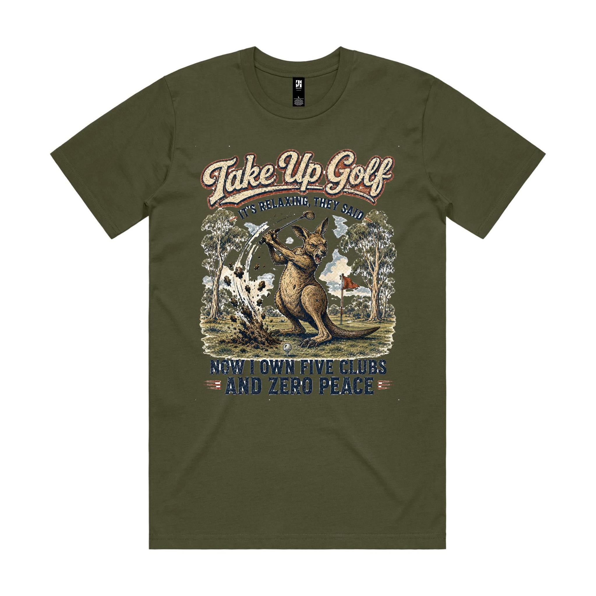 Take Up Golf, They Said — Kangaroo Golf Tee
