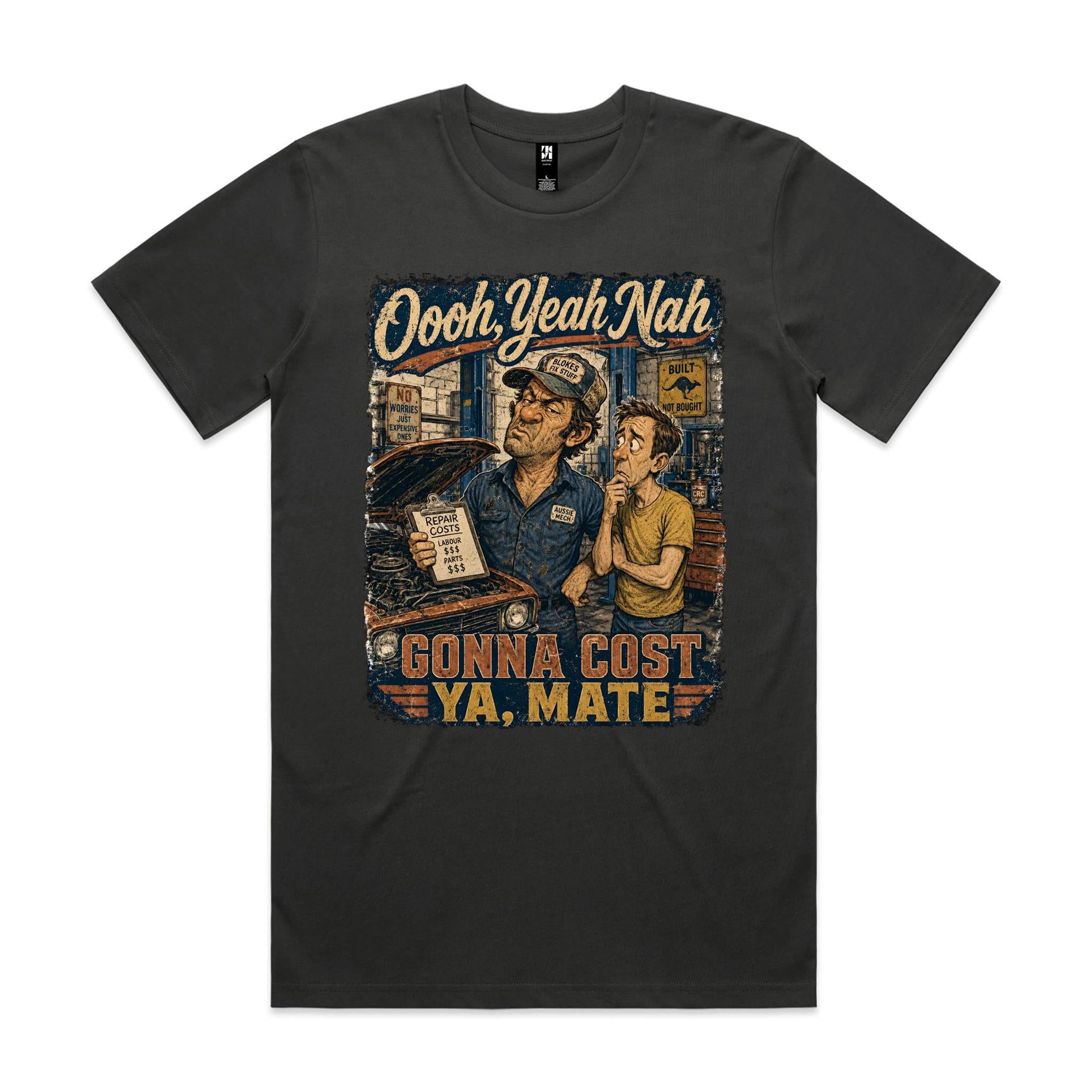 Oooh, Yeah Nah | Mechanics Tee