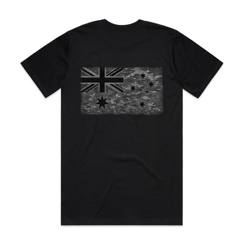 Australian Flag — Grey Camo | The Serious Corner