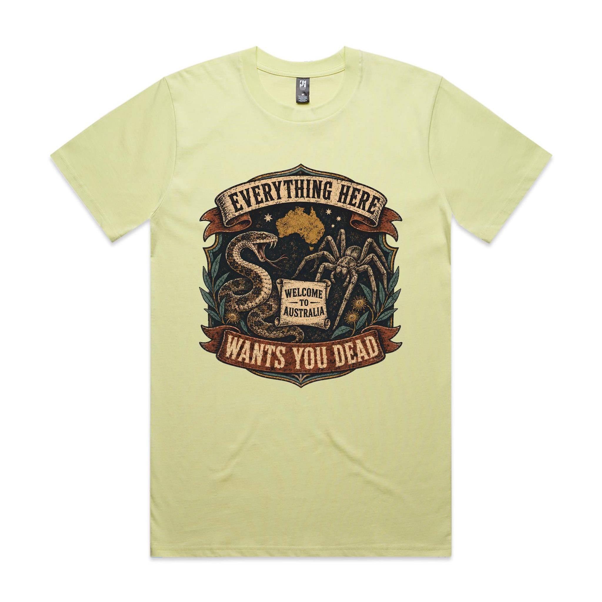 Everything Here Wants You Dead — Welcome to Australia Tee