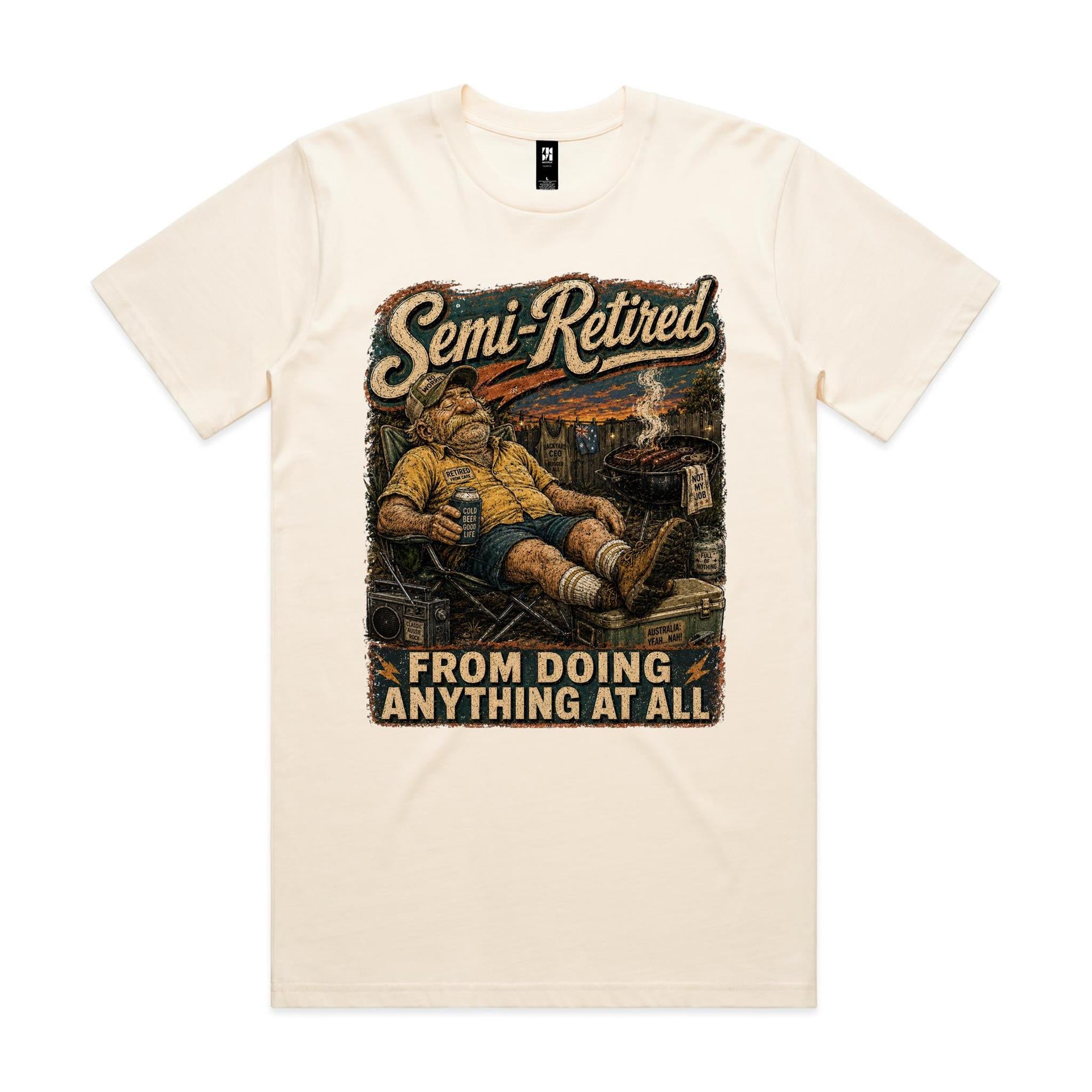 Semi-Retired | Backyard CEO Tee