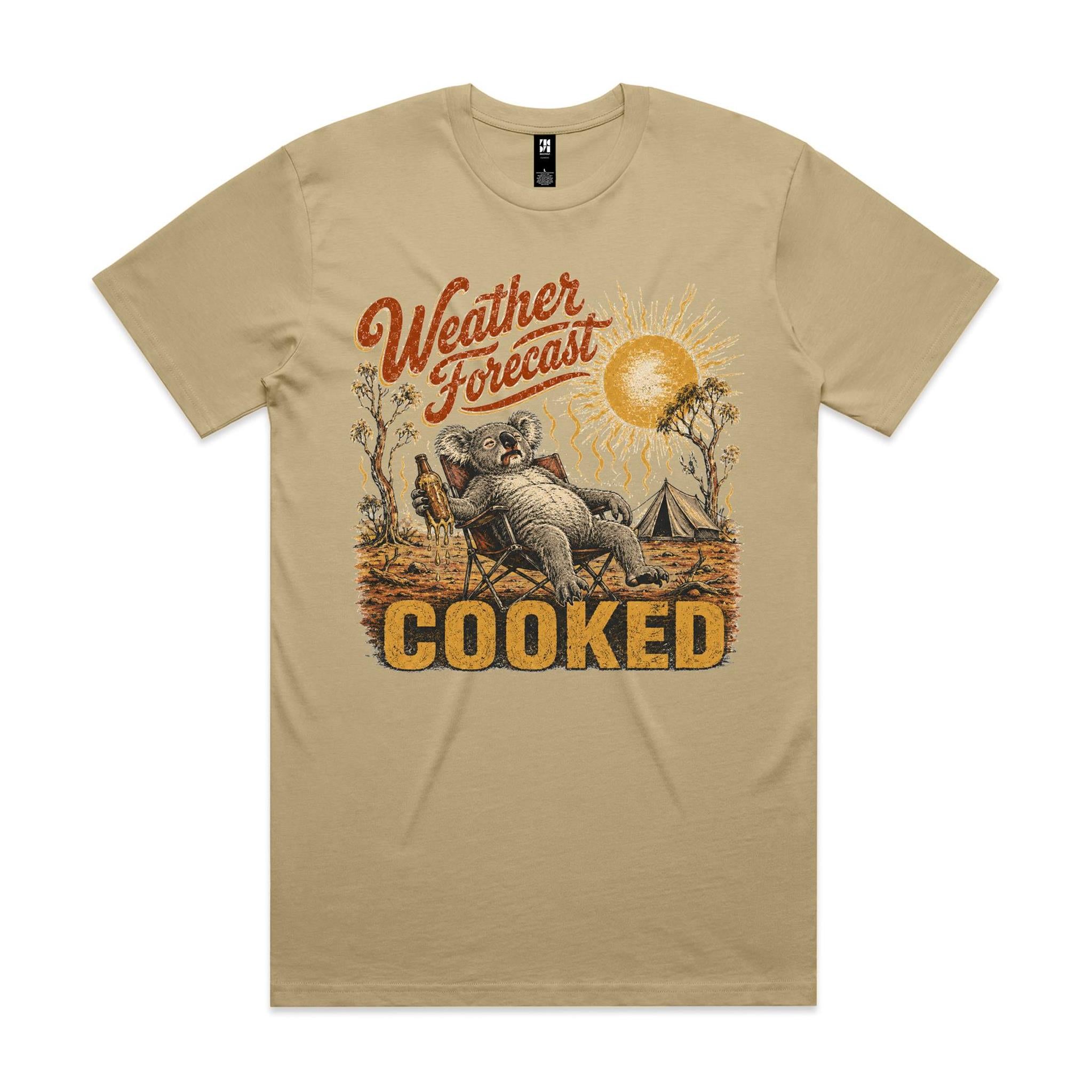 Weather Forecast: Cooked — Koala Camping Tee