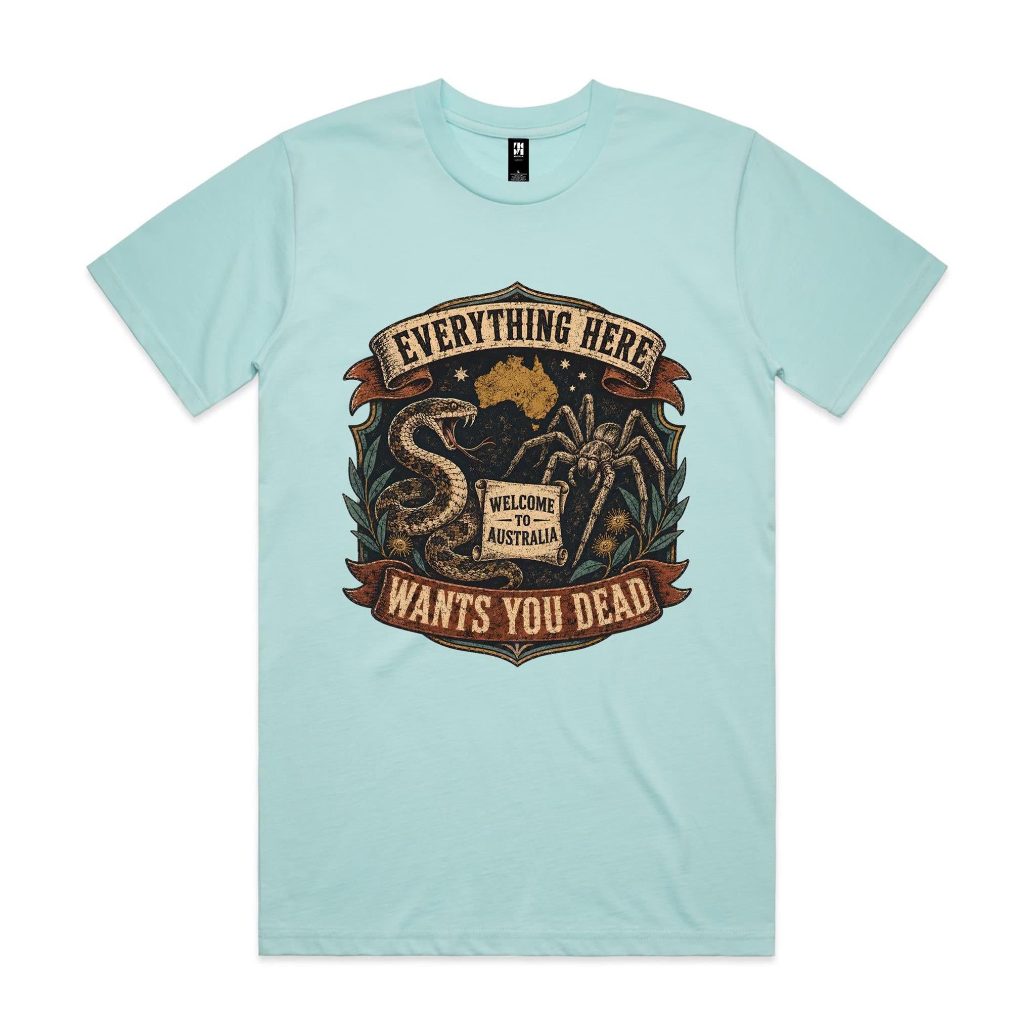 Everything Here Wants You Dead — Welcome to Australia Tee