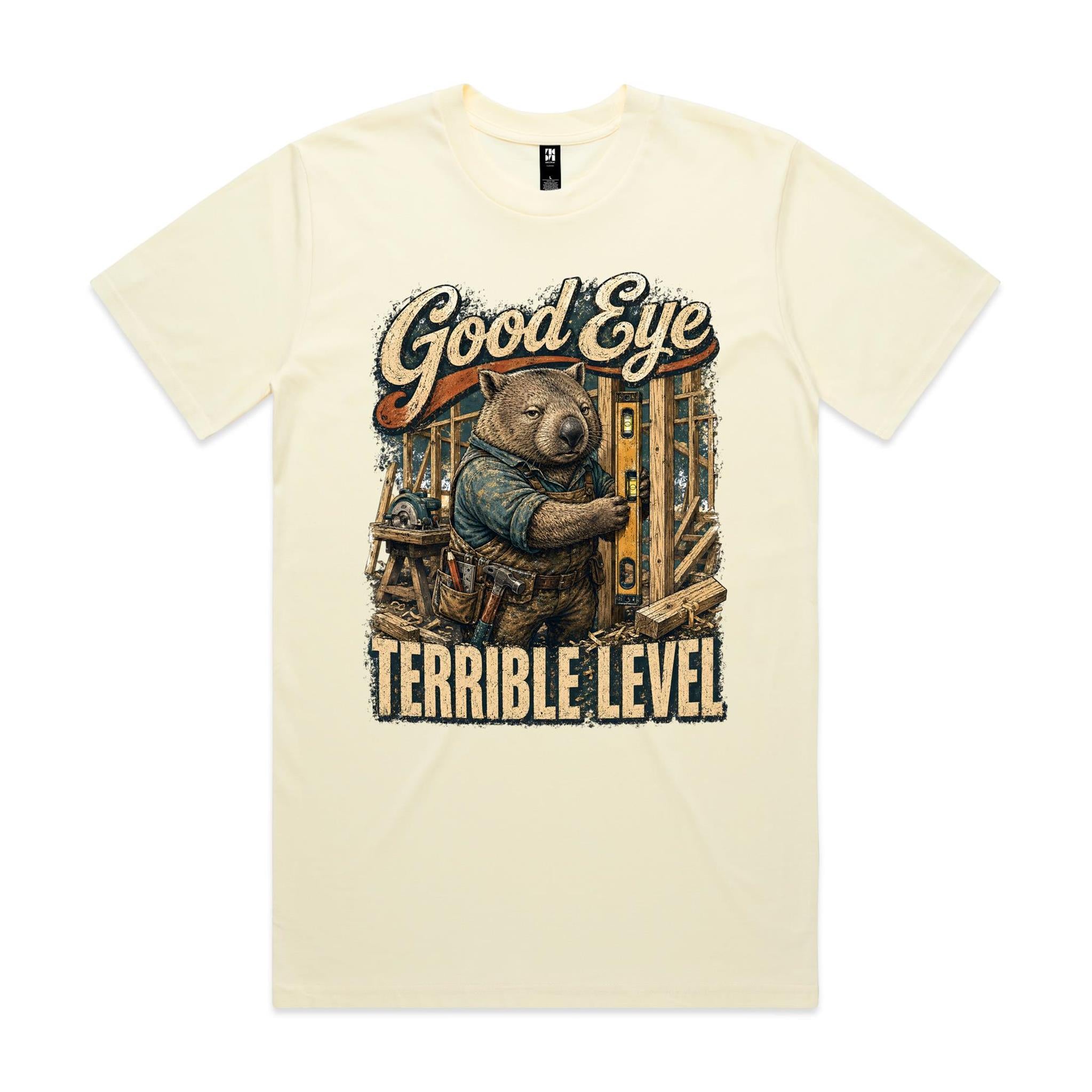 Good Eye, Terrible Level | Wombat Chippy Tee