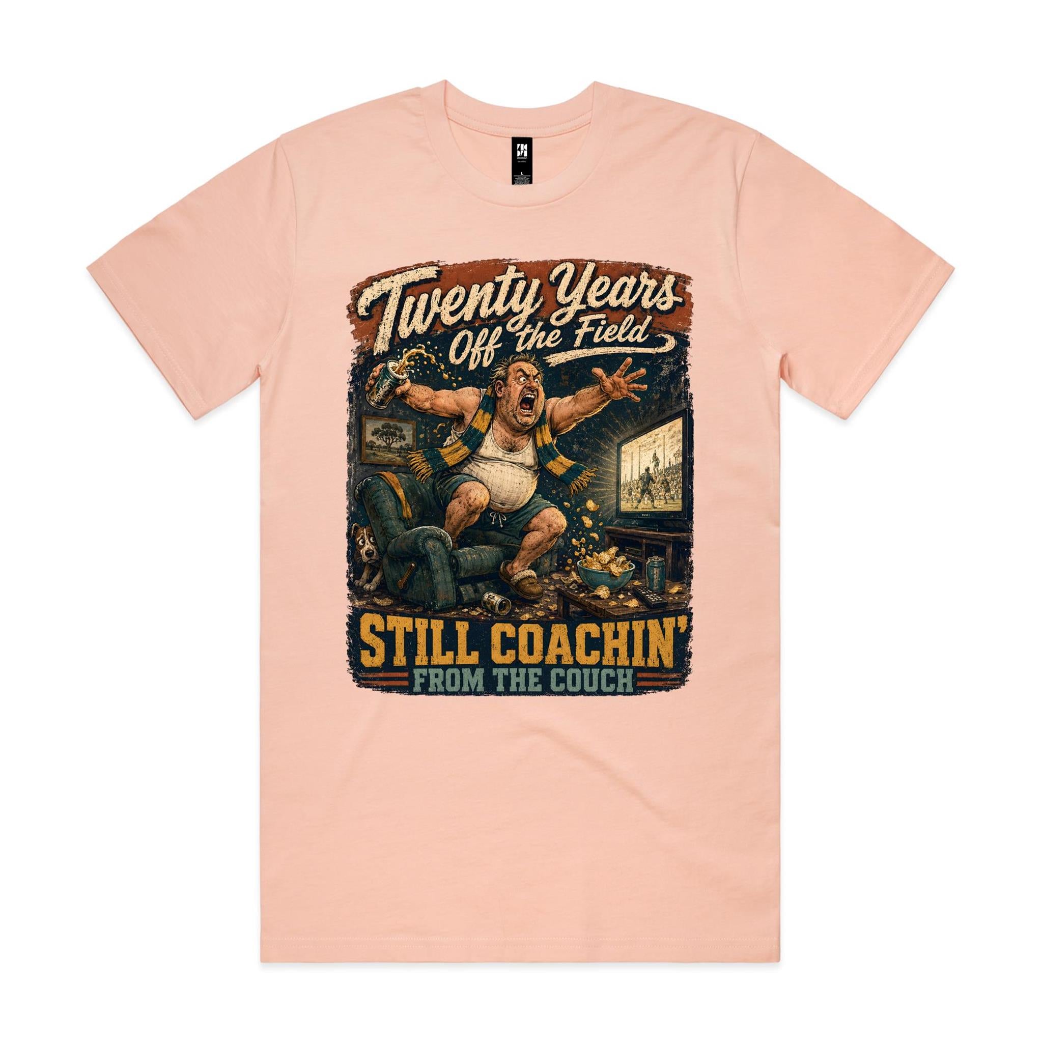 Twenty Years Off the Field | Armchair Coach Tee