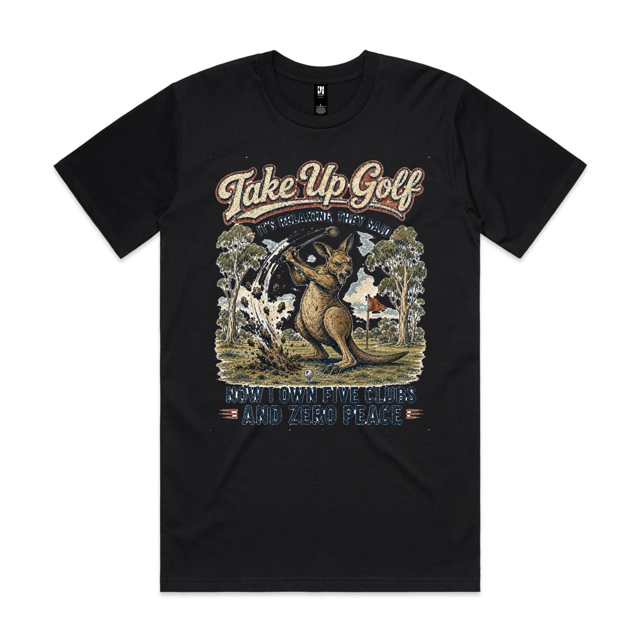 Take Up Golf, They Said — Kangaroo Golf Tee