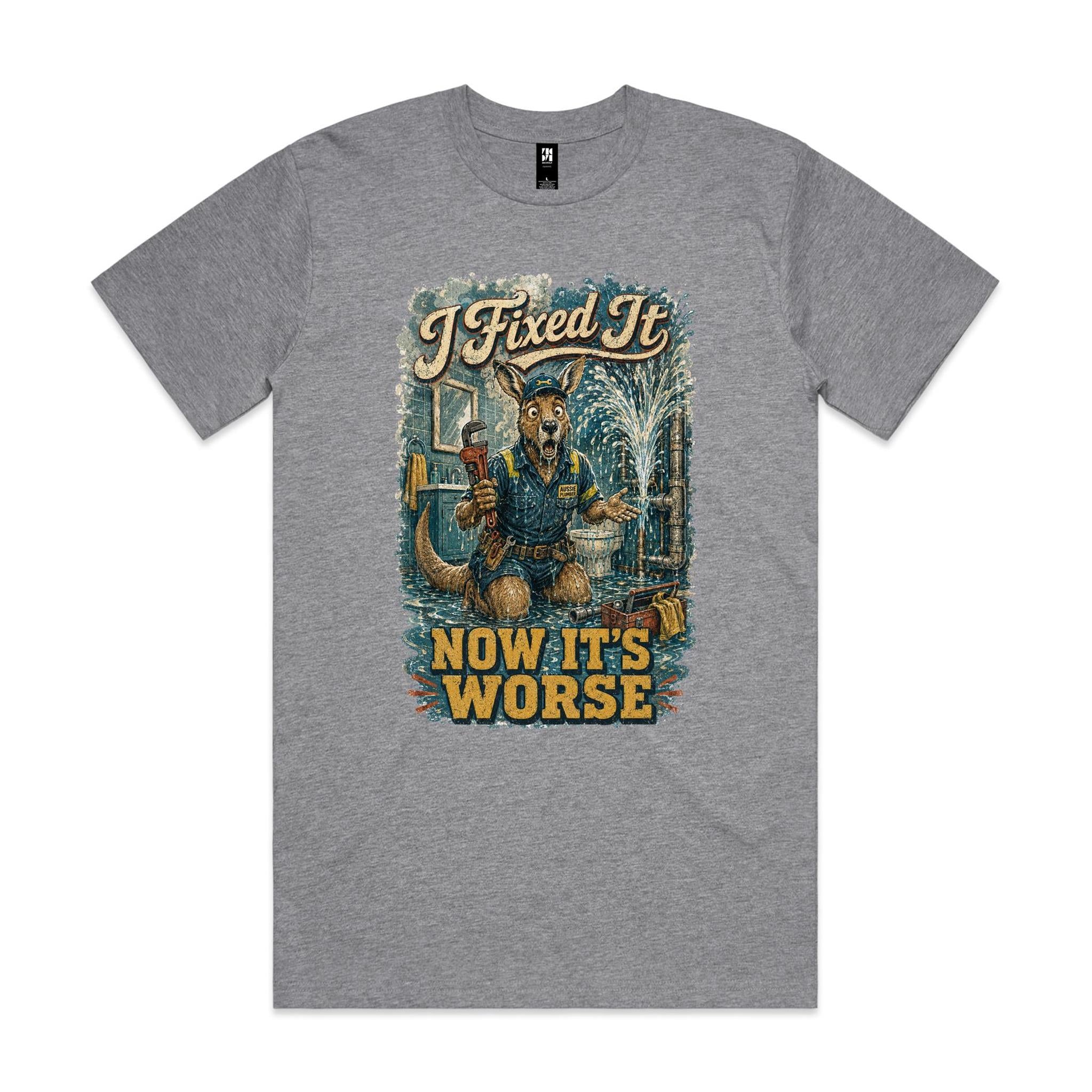 I Fixed It — Now It's Worse | Kangaroo Plumber Tee