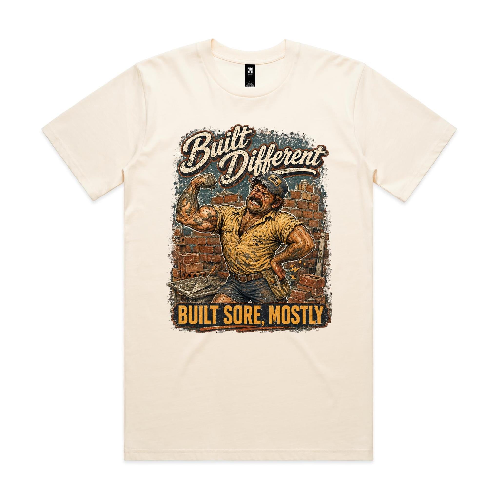 Built Different | Brickies Tee