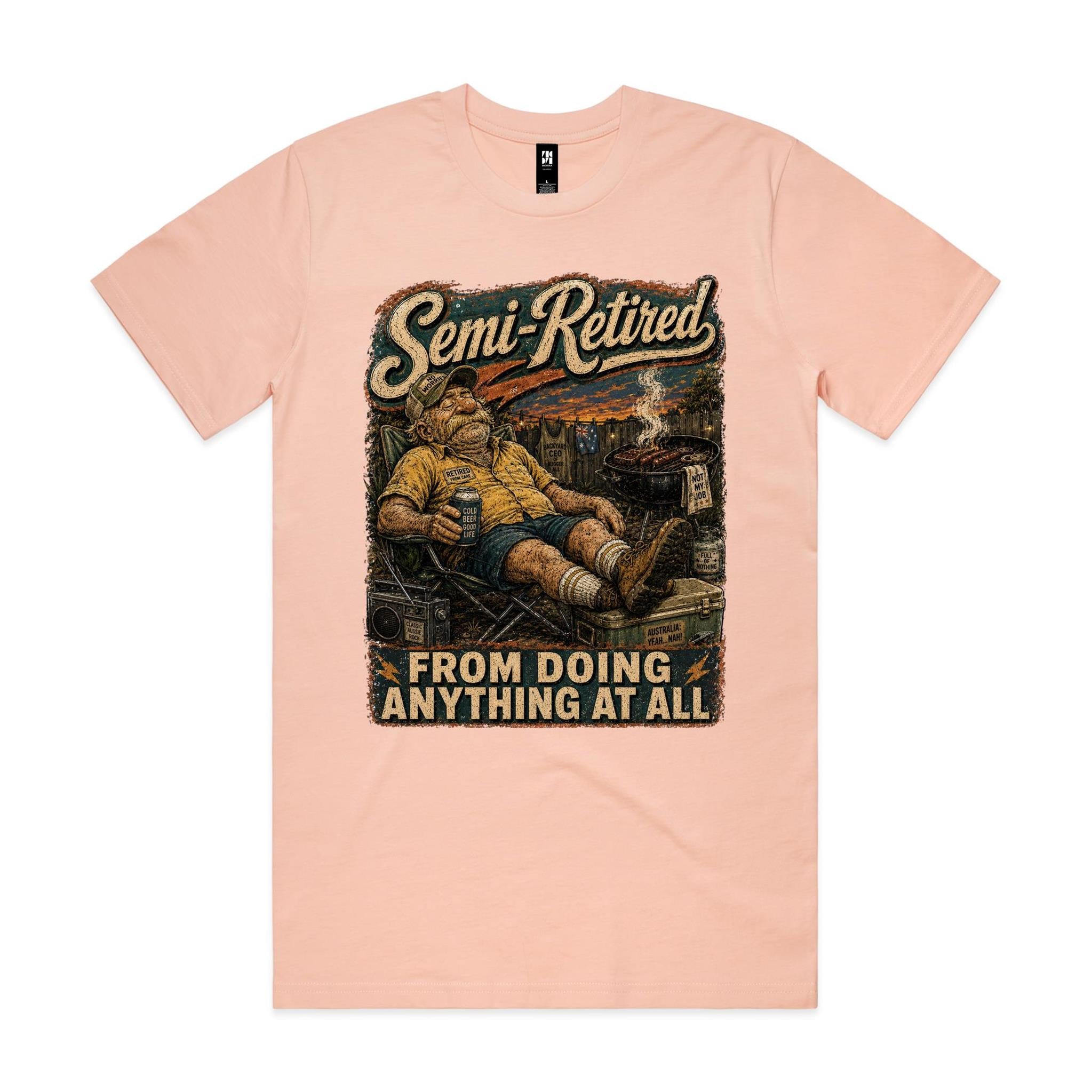 Semi-Retired | Backyard CEO Tee