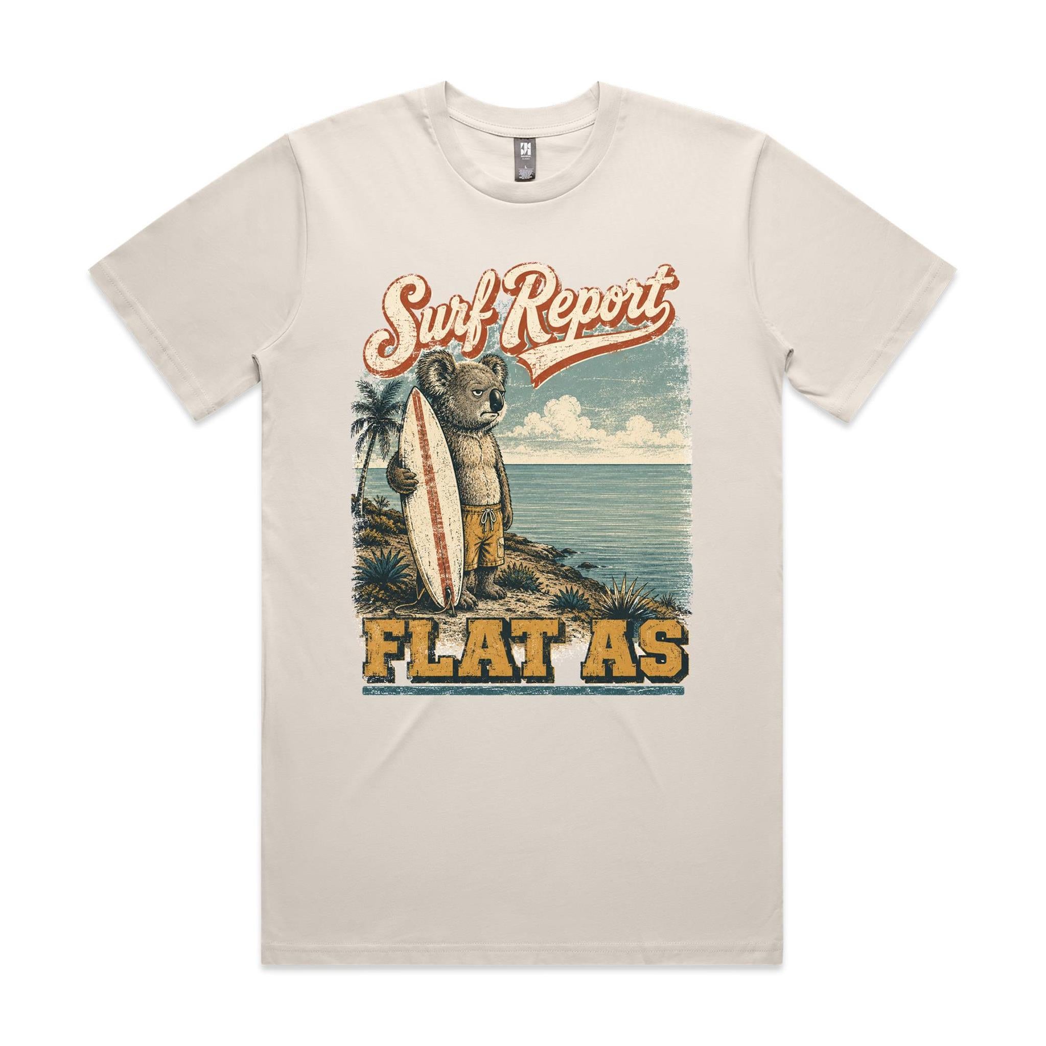 Surf Report: Flat As — Koala Surf Tee