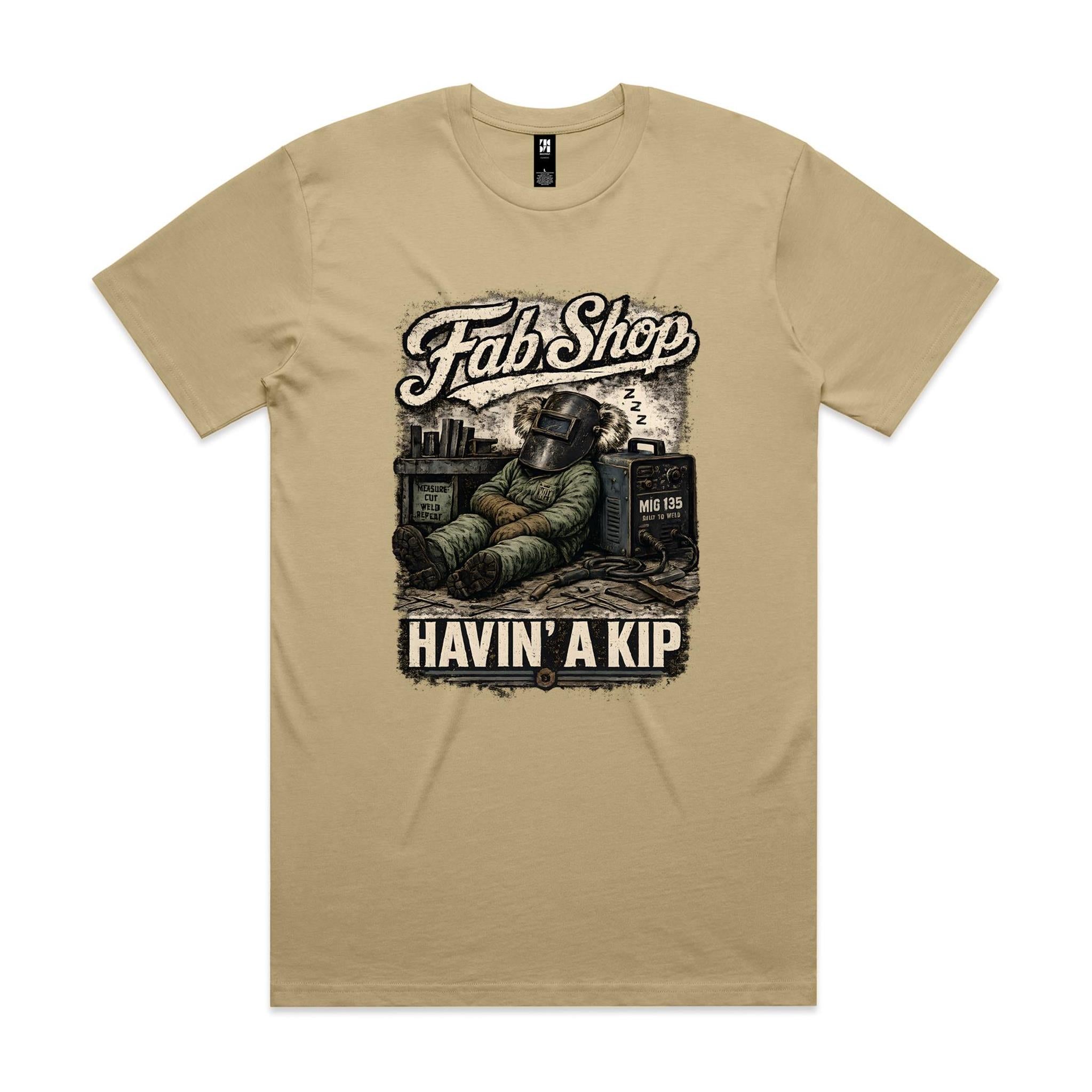 Fab Shop — Havin' a Kip | Welder Tee