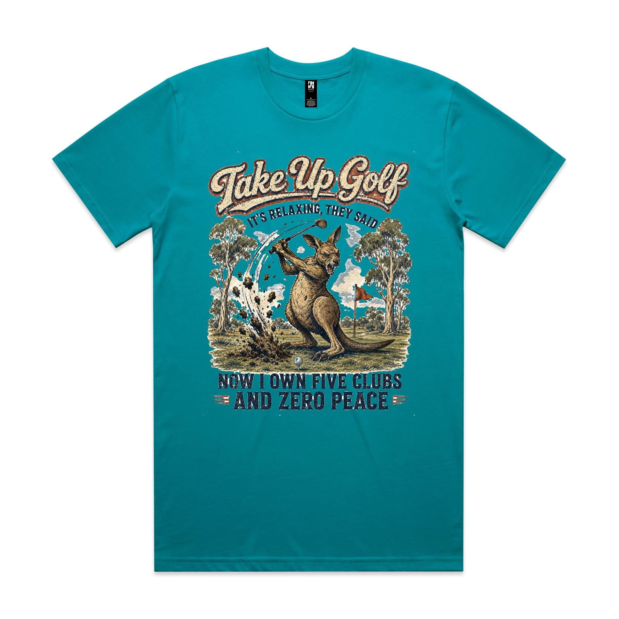 Take Up Golf, They Said — Kangaroo Golf Tee
