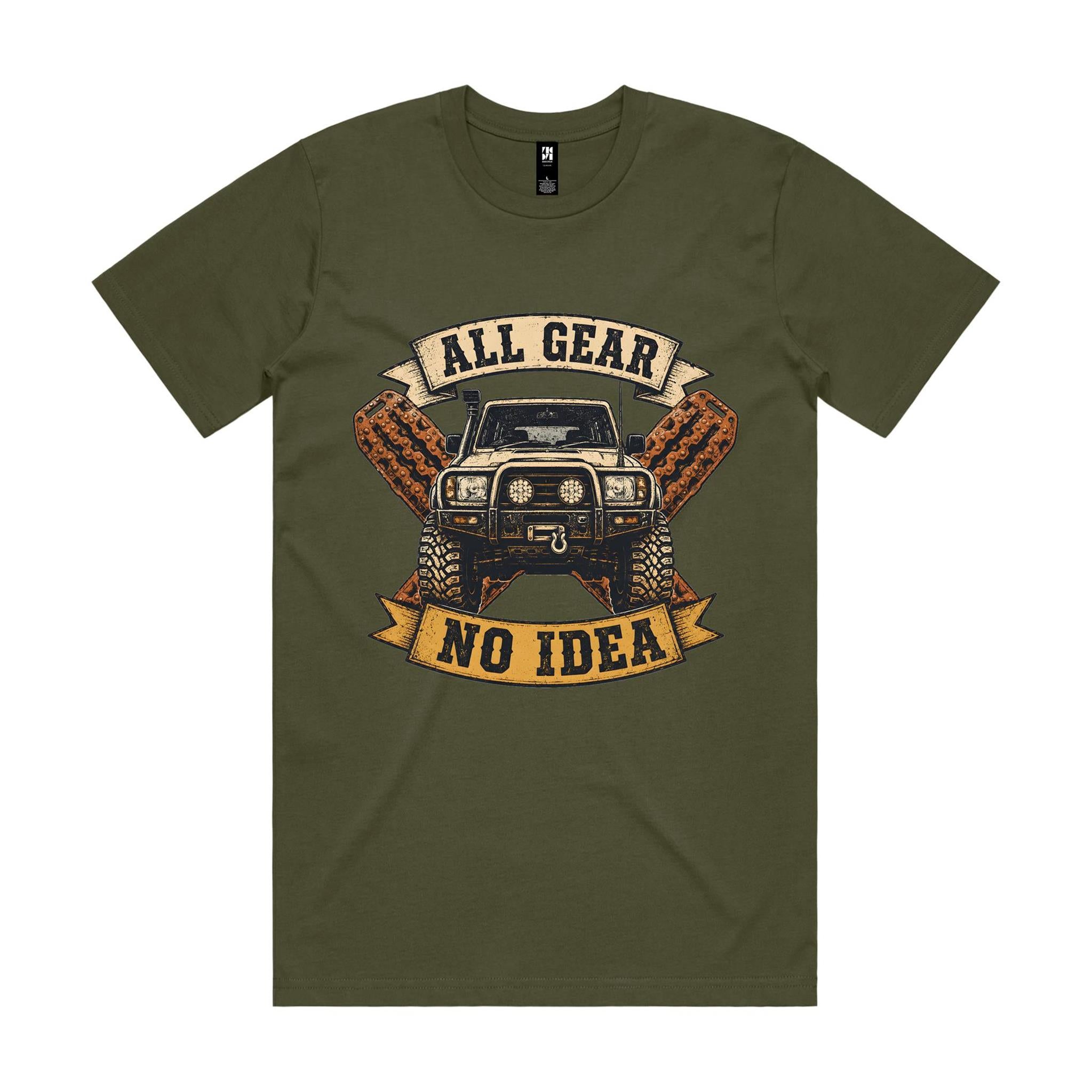 All Gear, No Idea — 4WD Tee