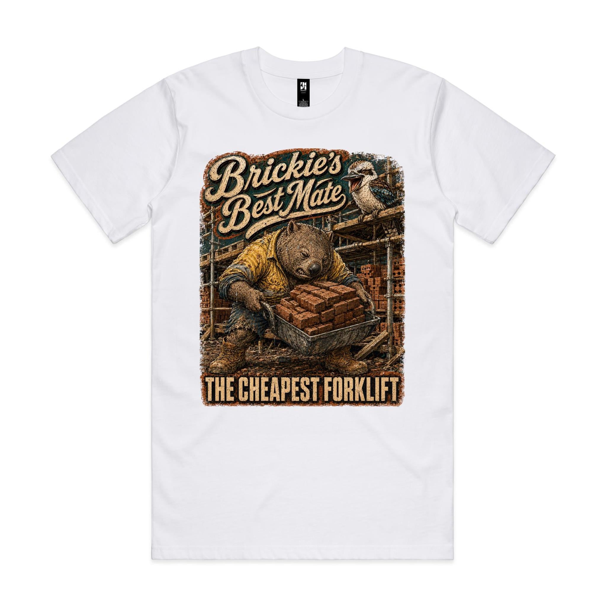 Brickie's Best Mate | Wombat Labourer Tee