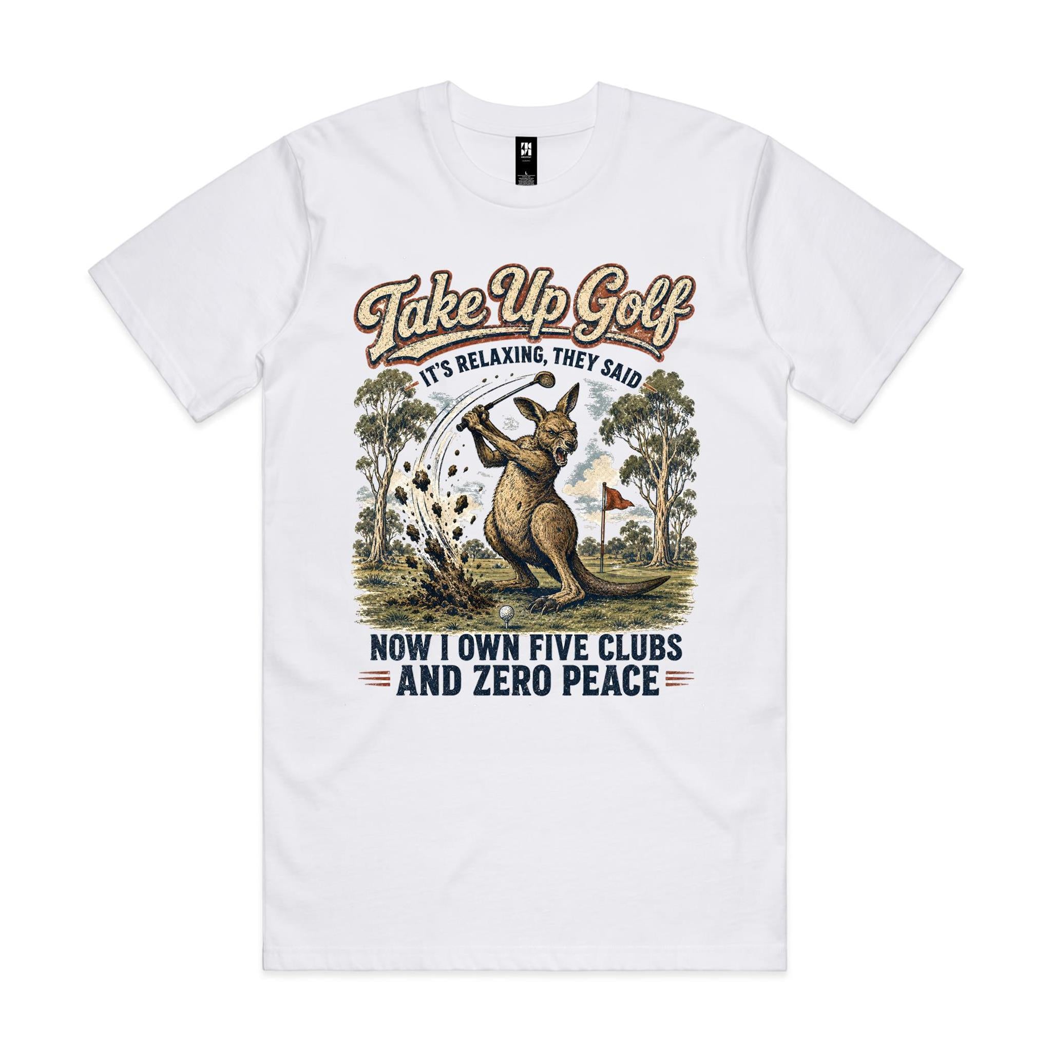 Take Up Golf, They Said — Kangaroo Golf Tee