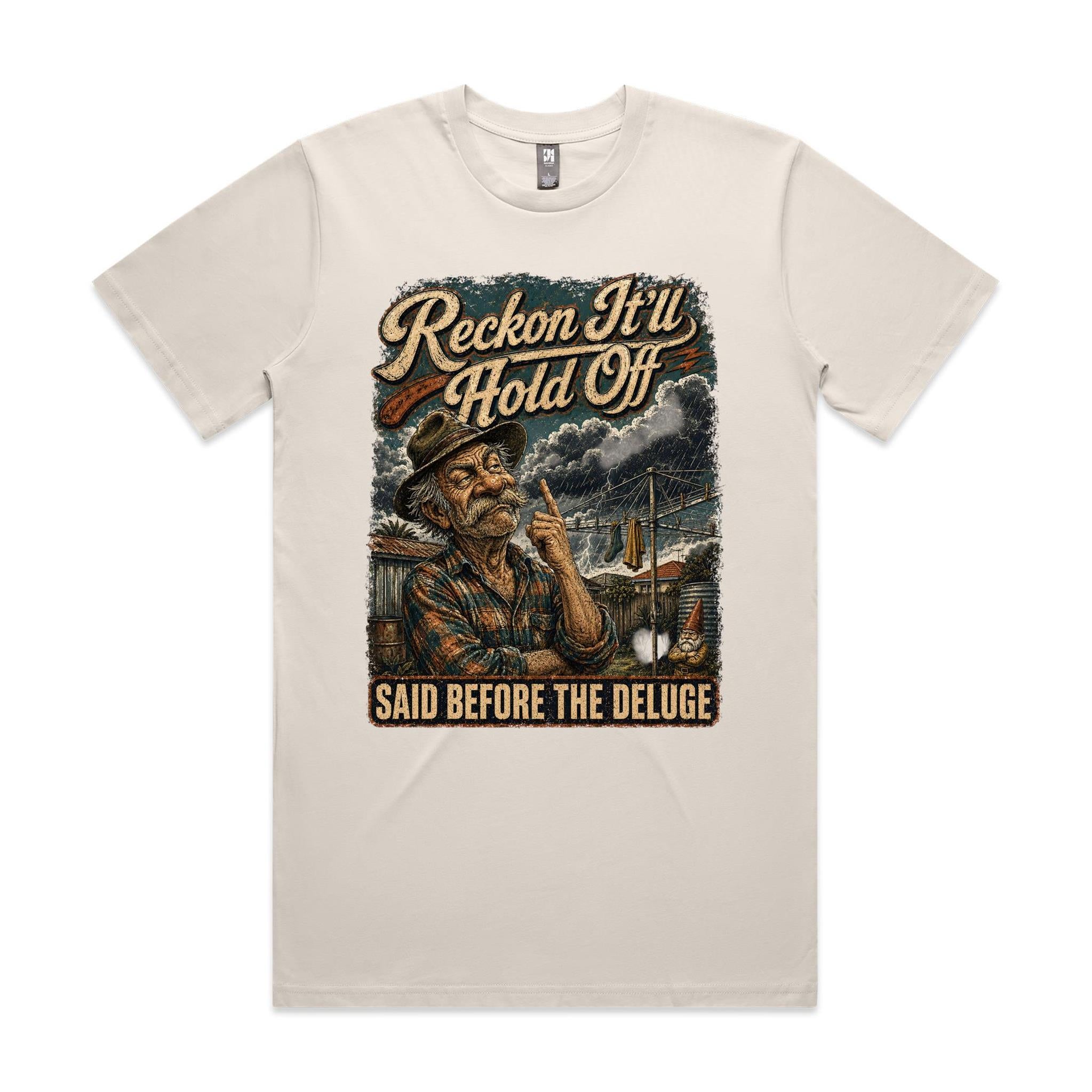 Reckon It'll Hold Off | Backyard Forecaster Tee
