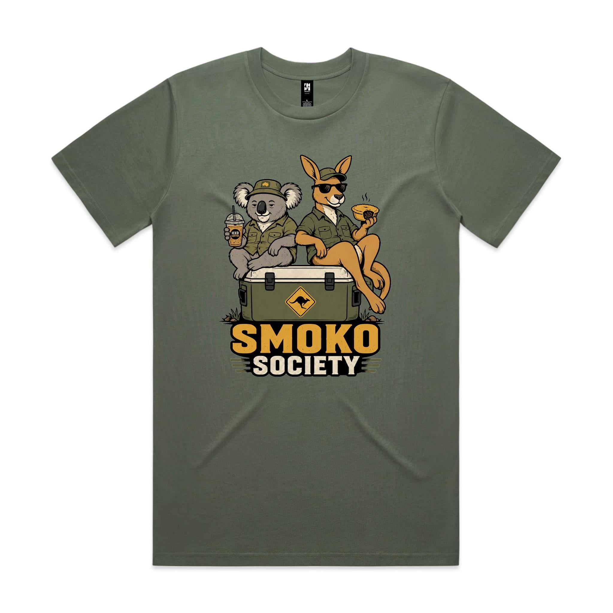 Smoko Society — Koala & Kangaroo Esky Tee