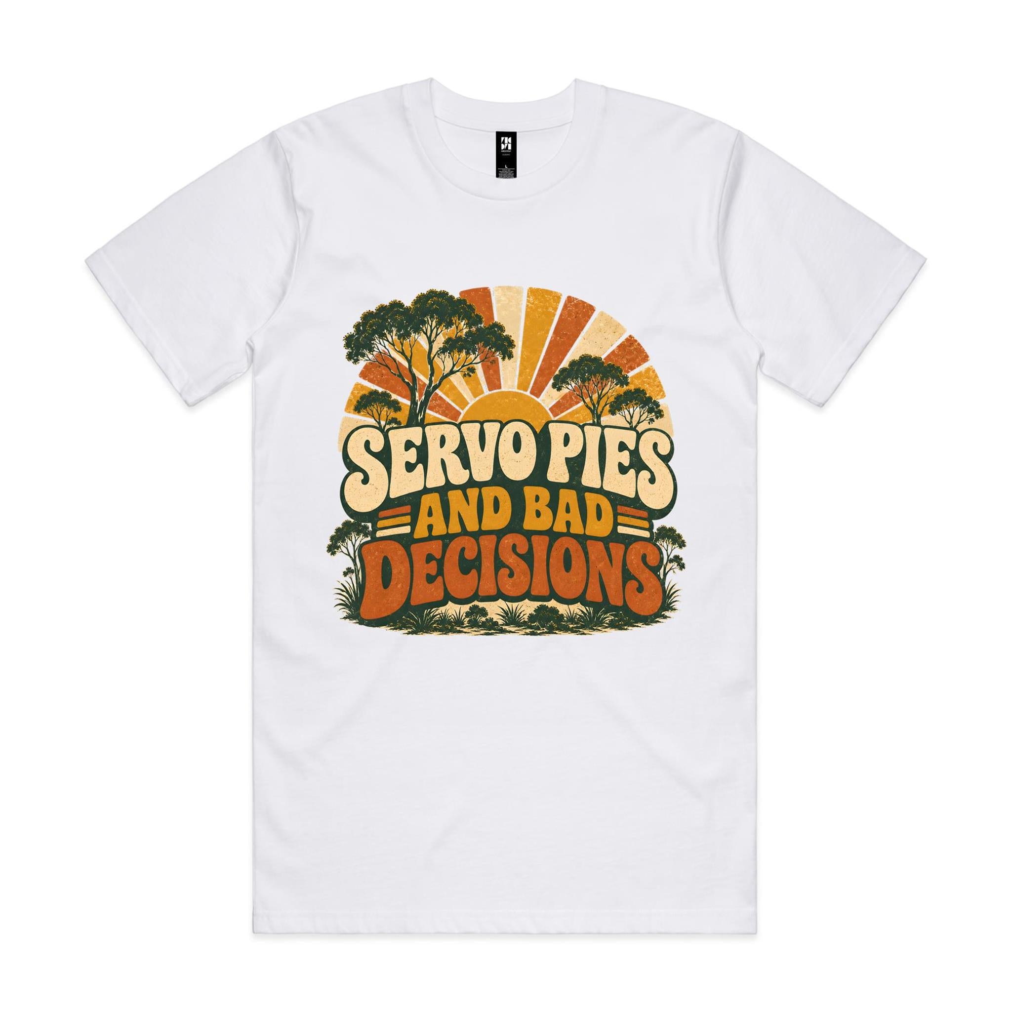 Servo Pies and Bad Decisions — Tee