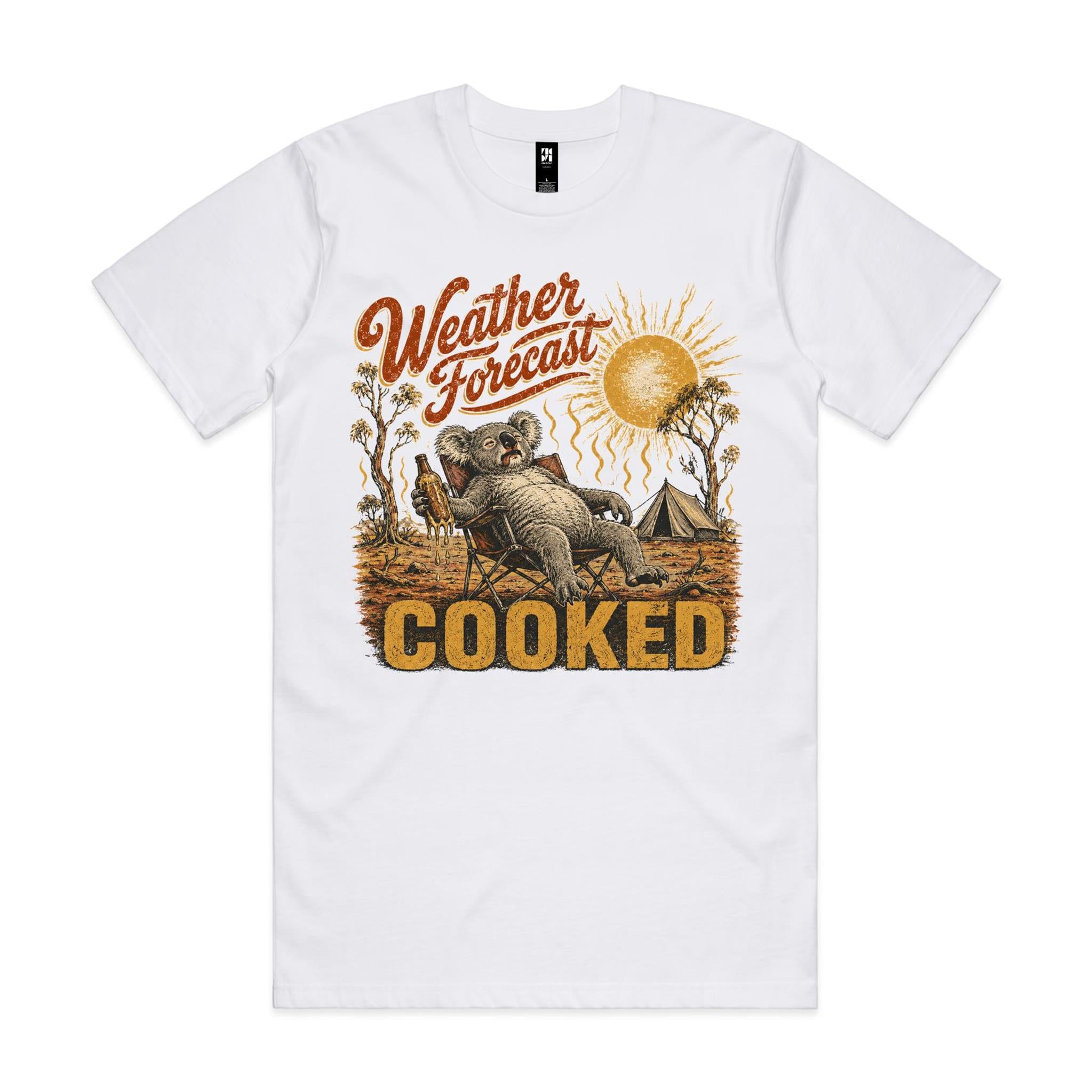 Weather Forecast: Cooked — Koala Camping Tee