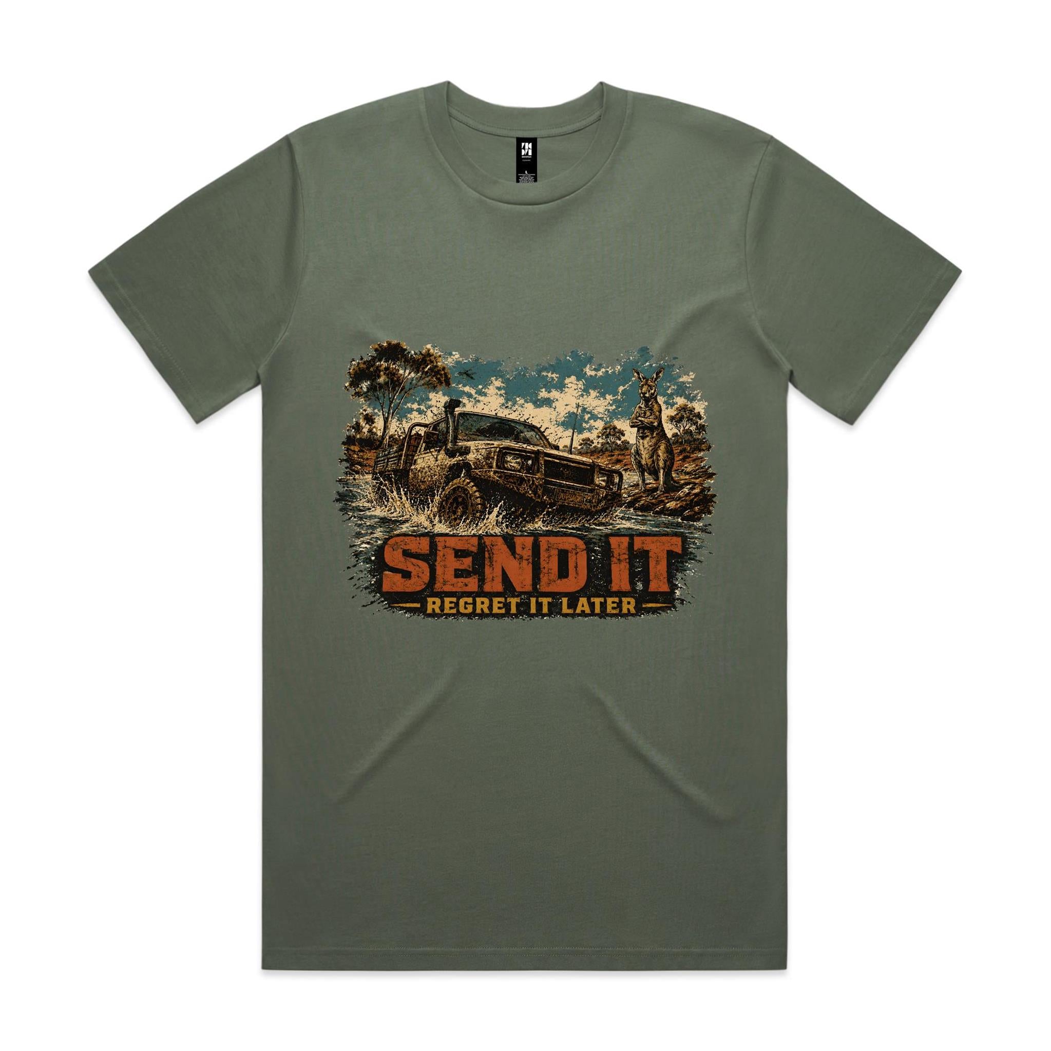 Send It, Regret It Later — 4WD Kangaroo Tee