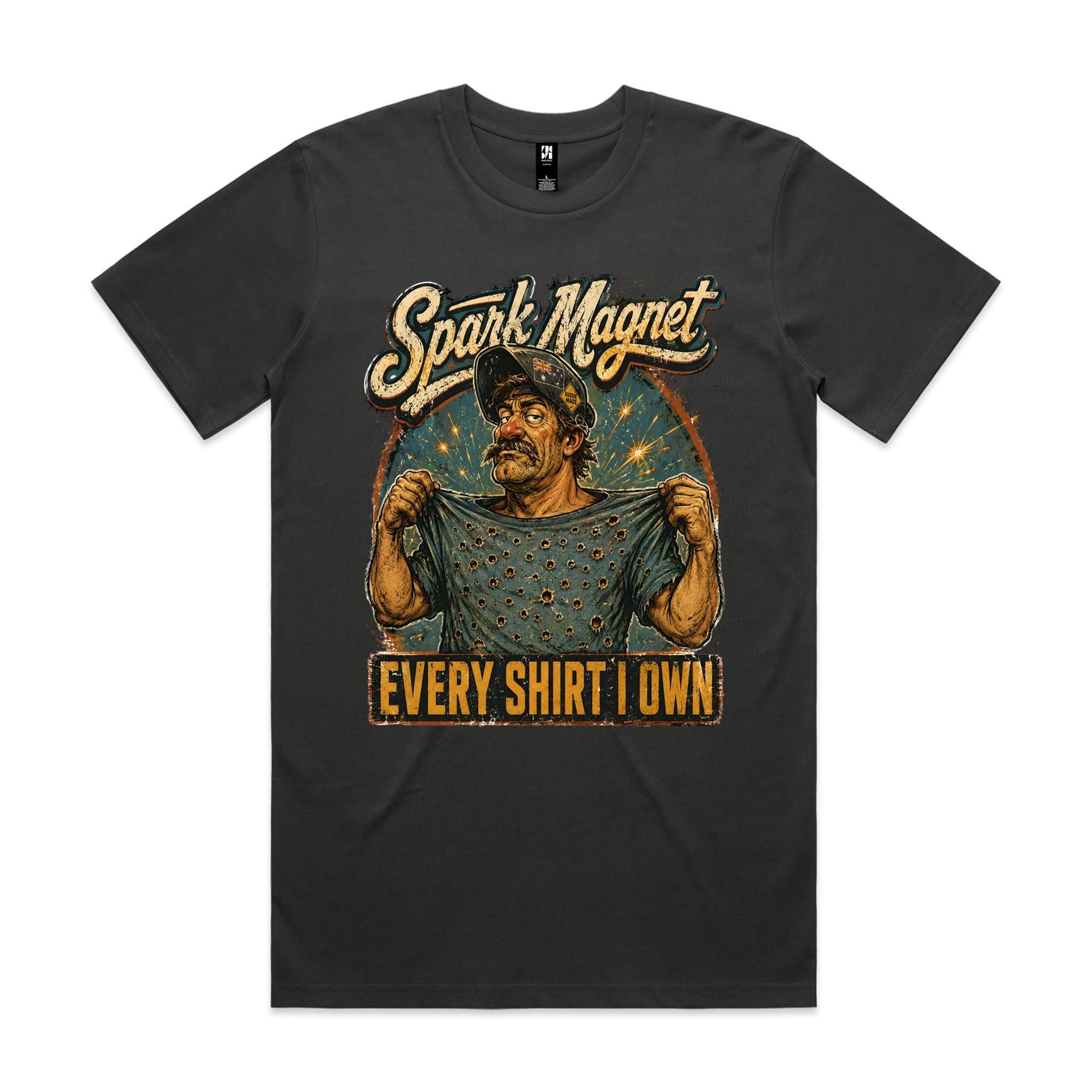 Spark Magnet | Welders Tee