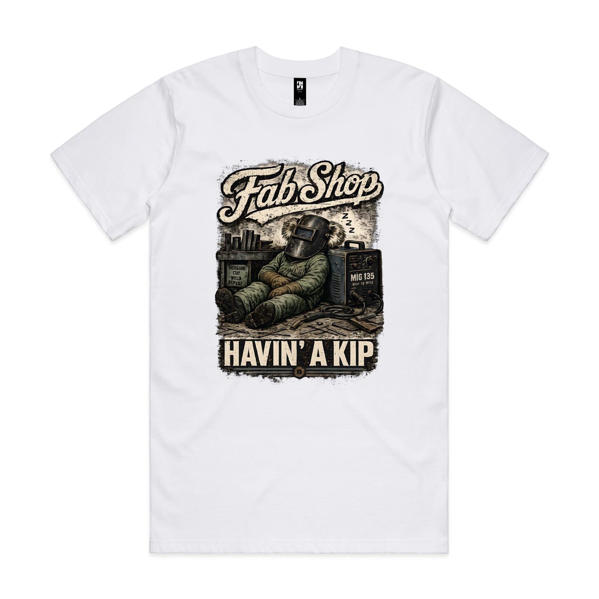 Fab Shop — Havin' a Kip | Welder Tee