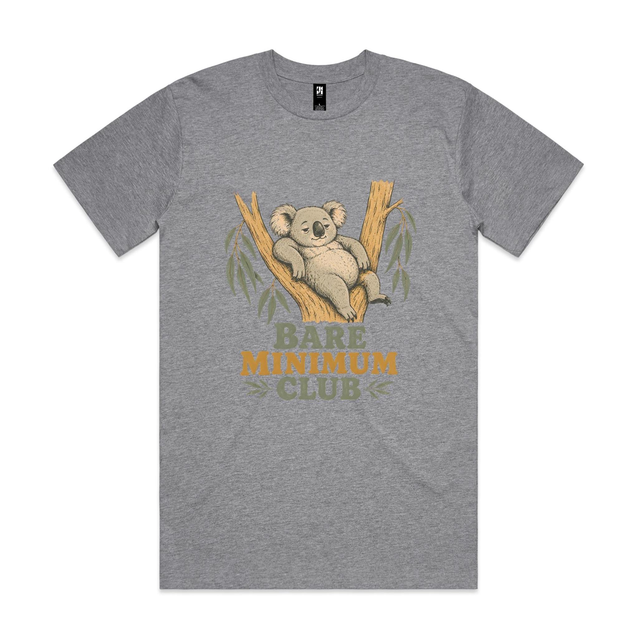 Bare Minimum Club — Lazy Koala Tee