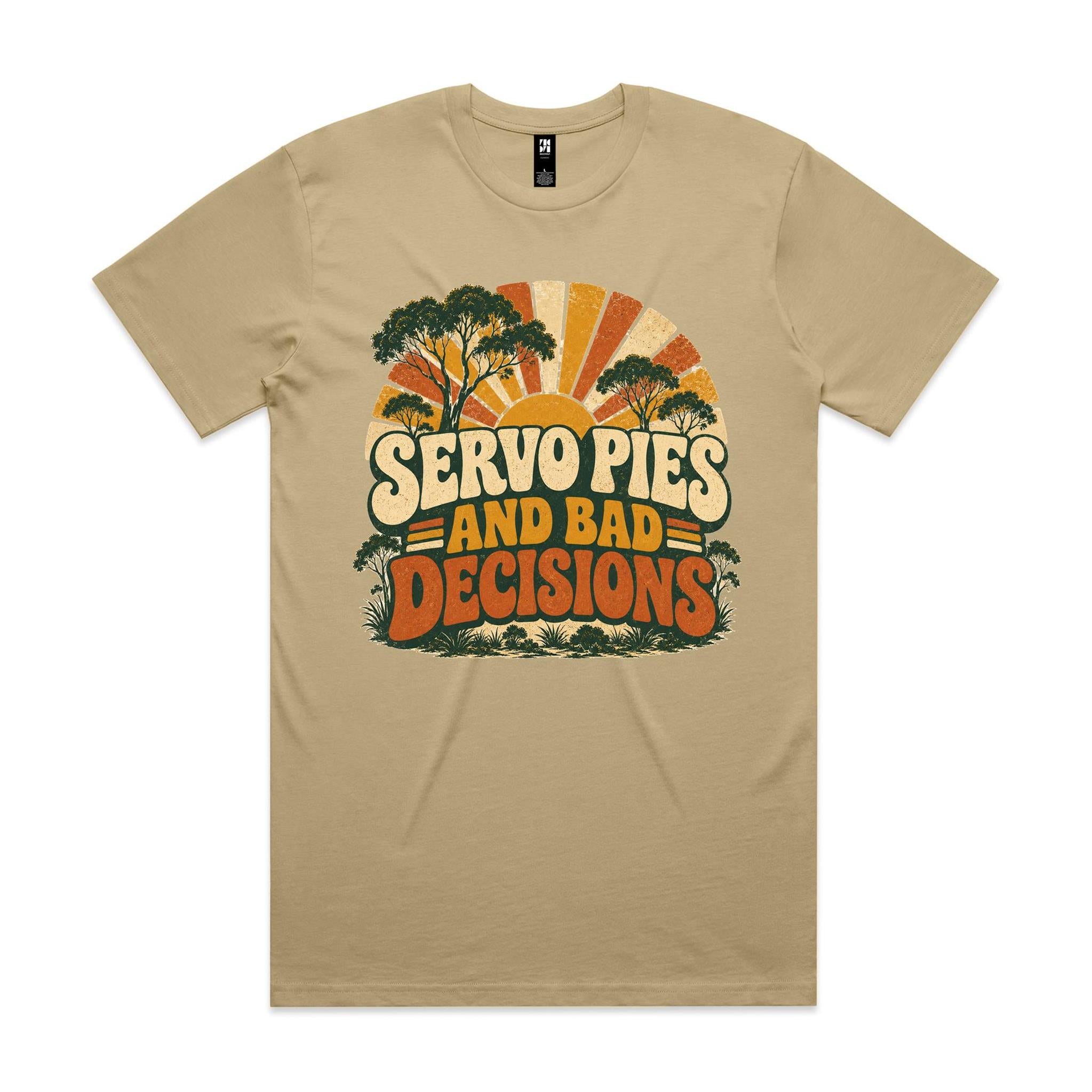 Servo Pies and Bad Decisions — Tee