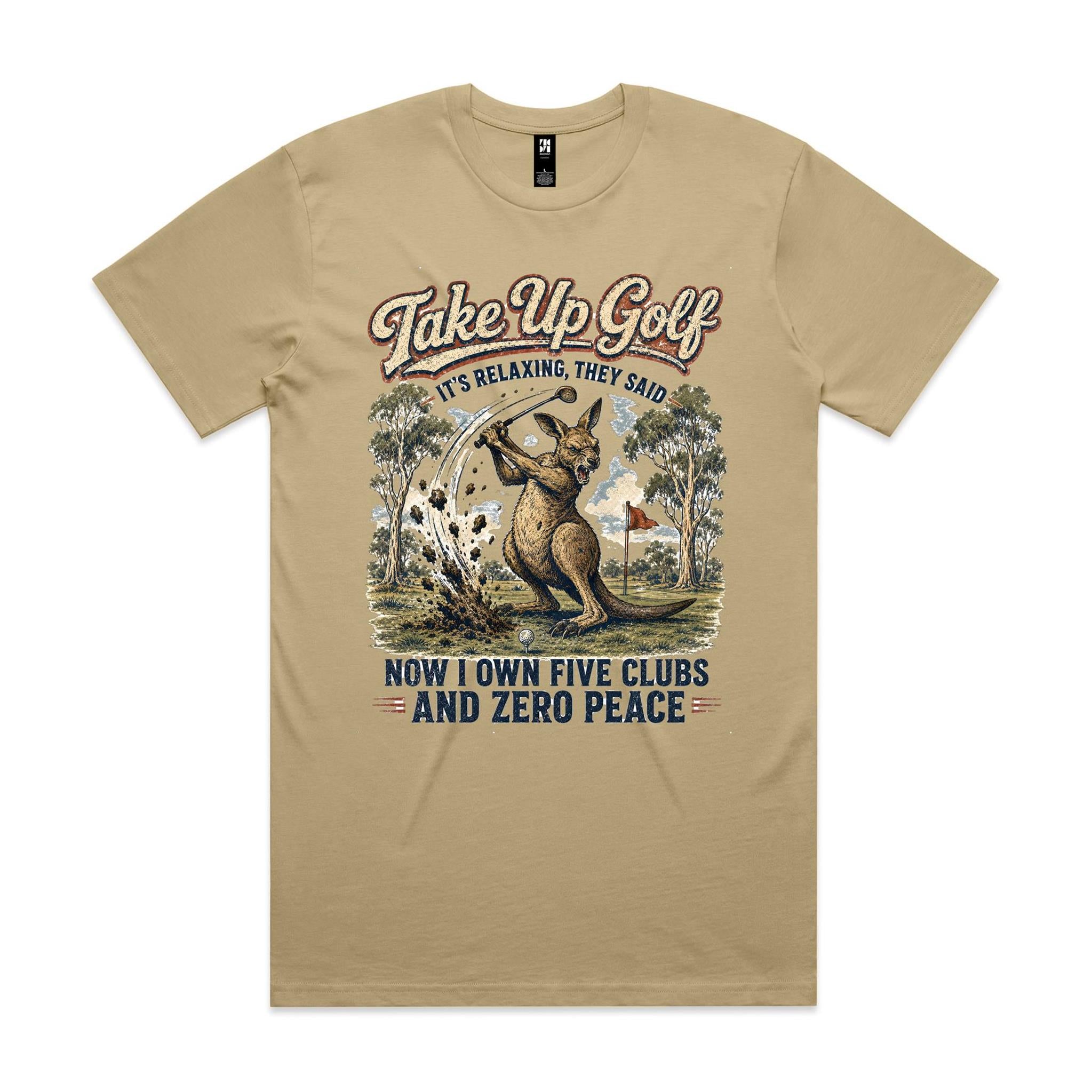 Take Up Golf, They Said — Kangaroo Golf Tee
