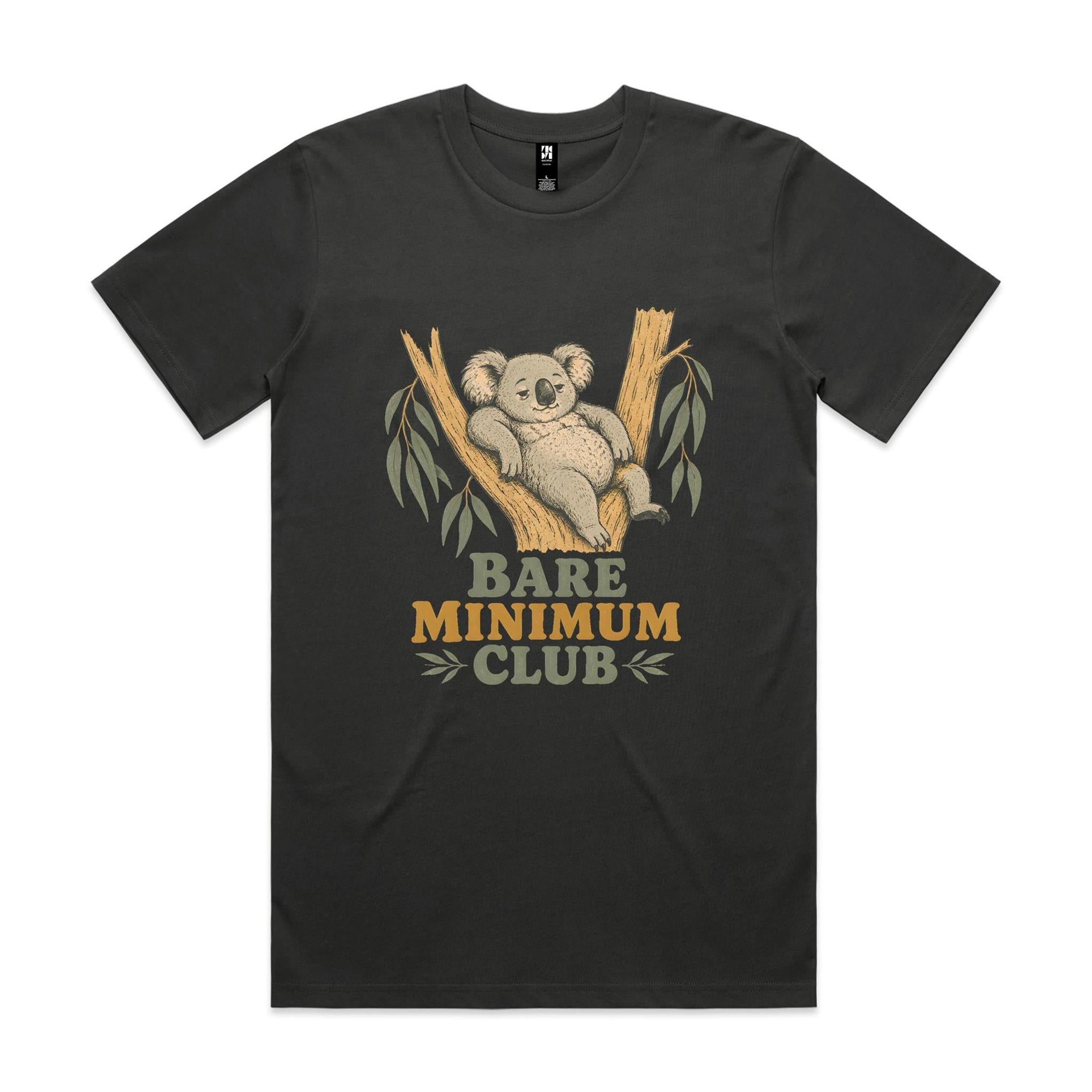 Bare Minimum Club — Lazy Koala Tee