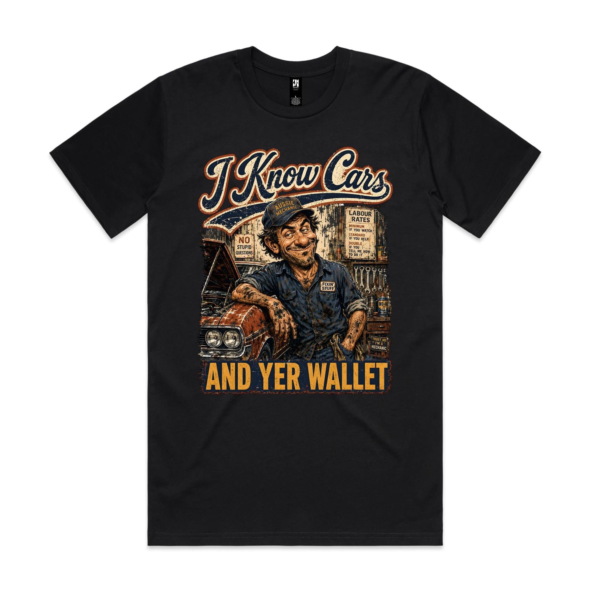 I Know Cars | Mechanics Tee