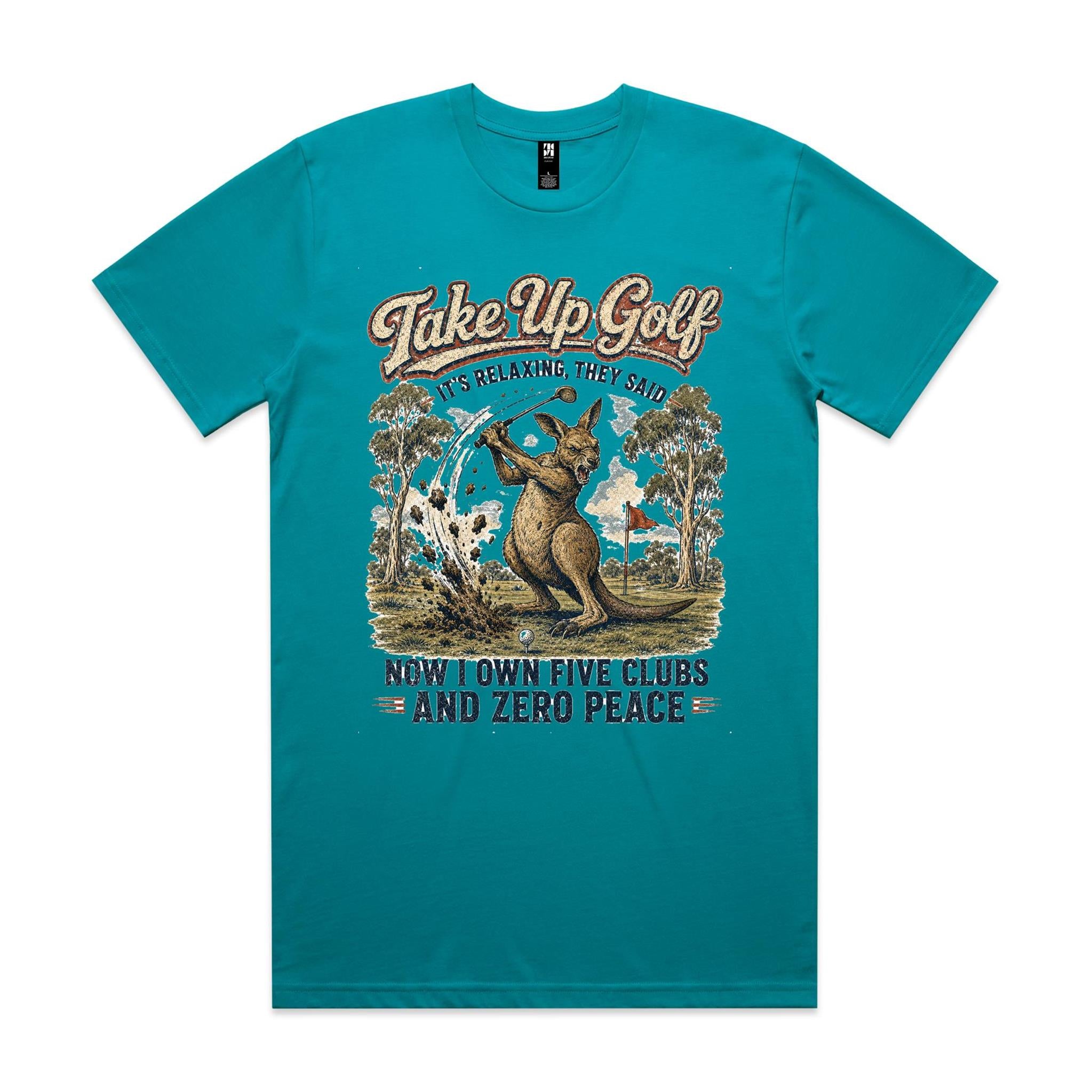 Take Up Golf, They Said — Kangaroo Golf Tee