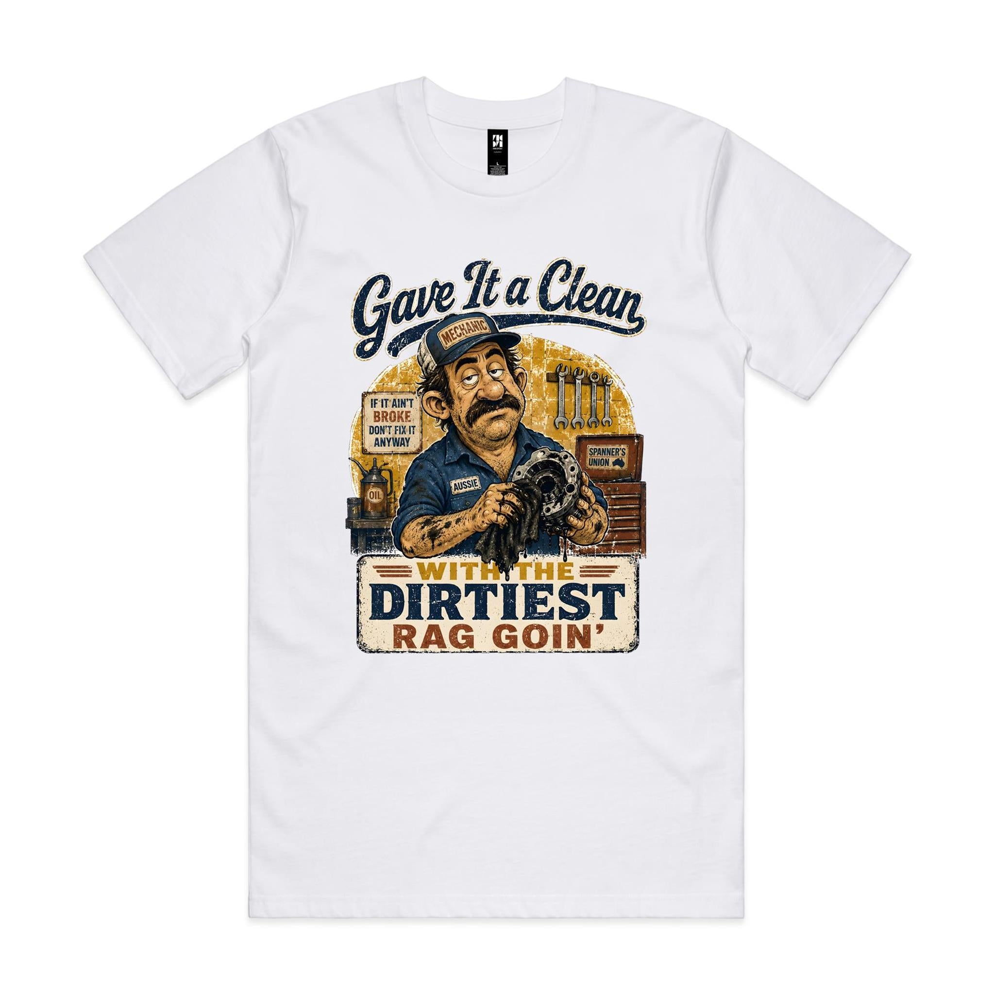 Gave It a Clean | Mechanic Tee