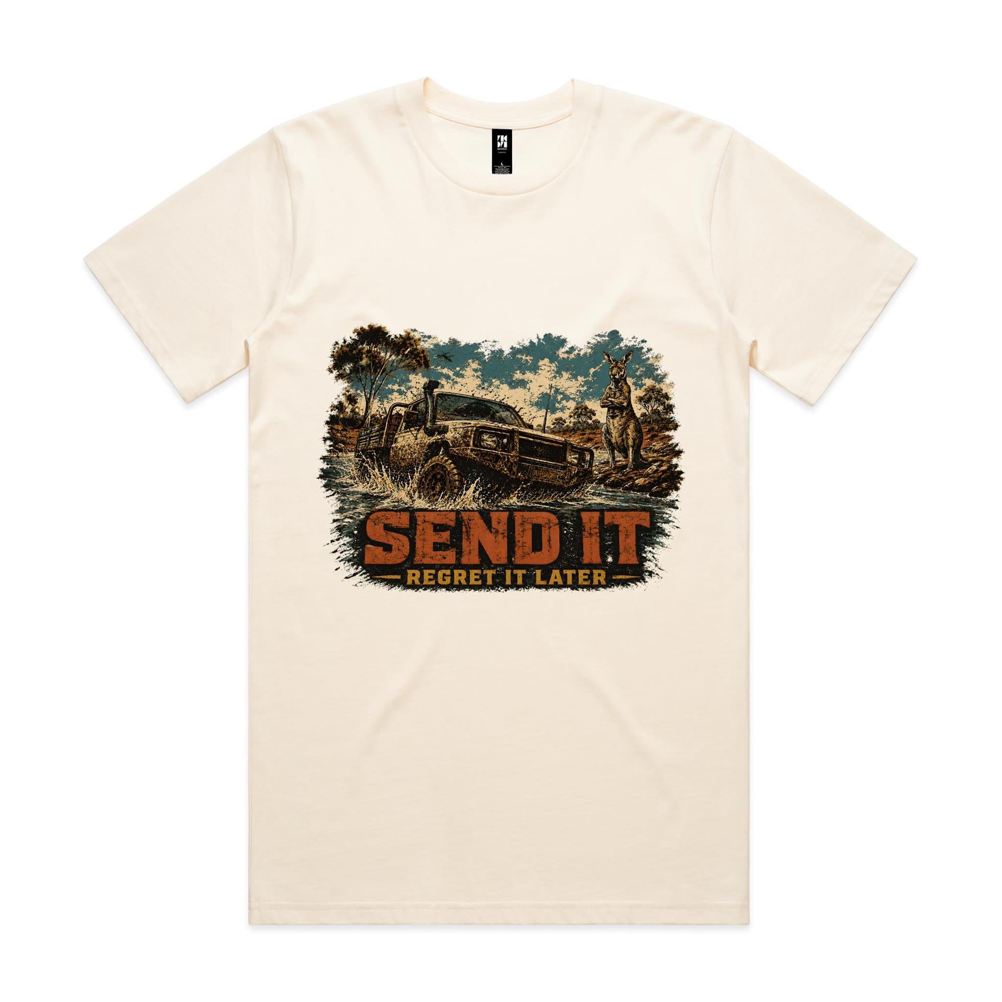 Send It, Regret It Later — 4WD Kangaroo Tee