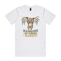 Hanging in There, Barely — Tired Koala Tee