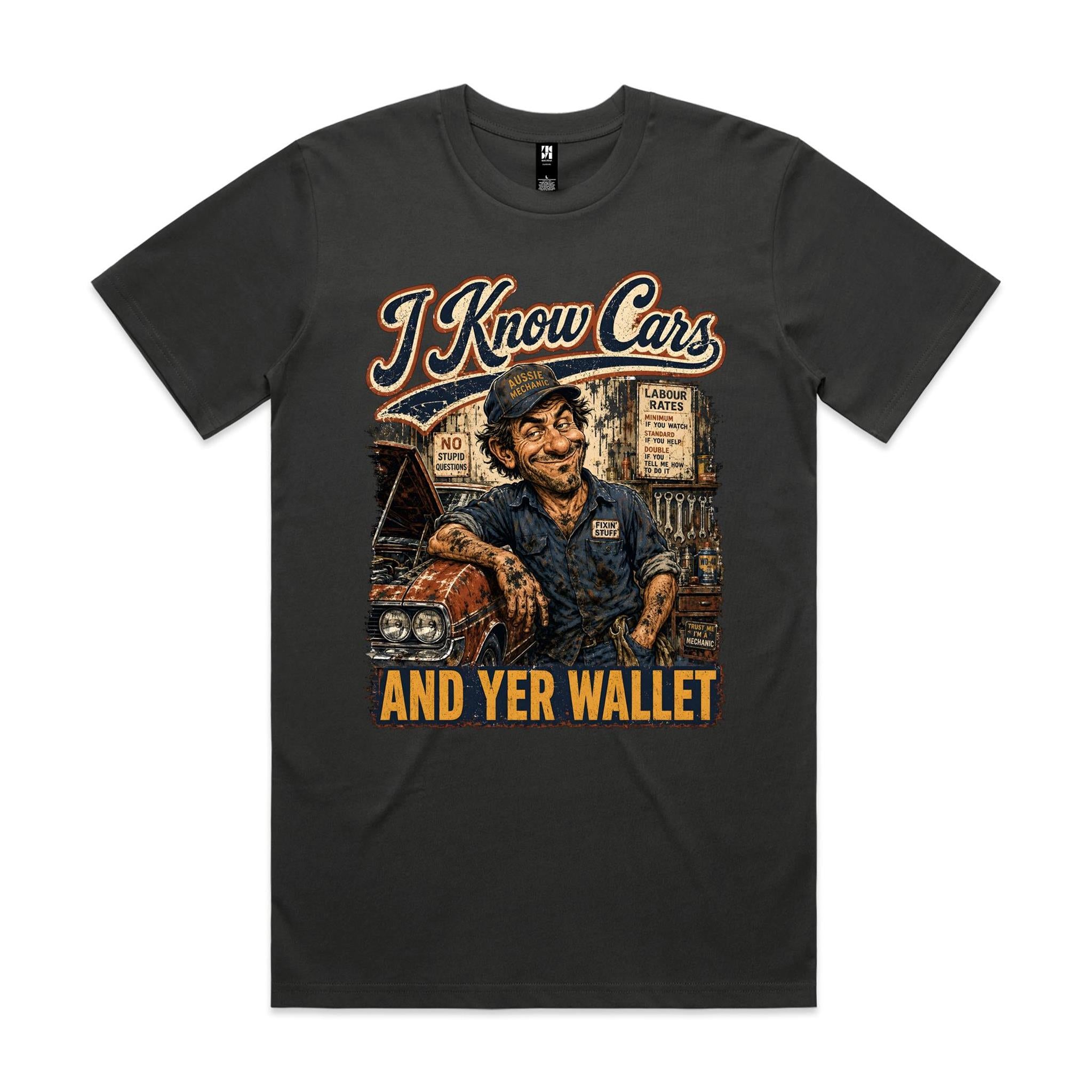 I Know Cars | Mechanics Tee