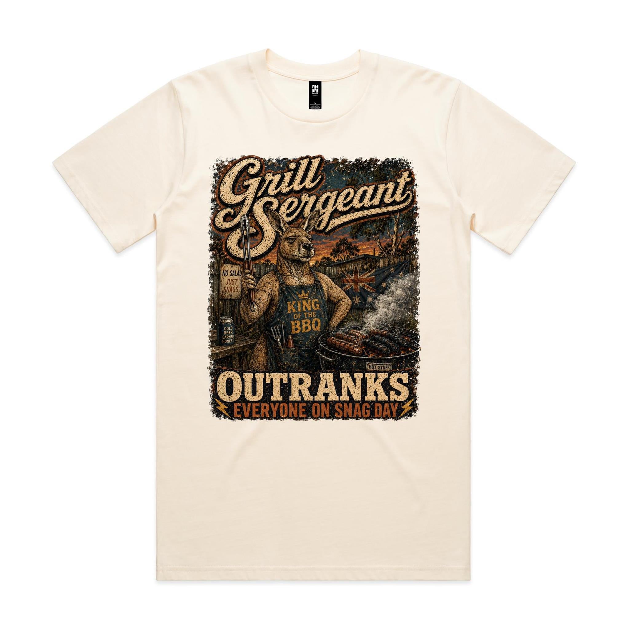 Grill Sergeant | Kangaroo BBQ Tee