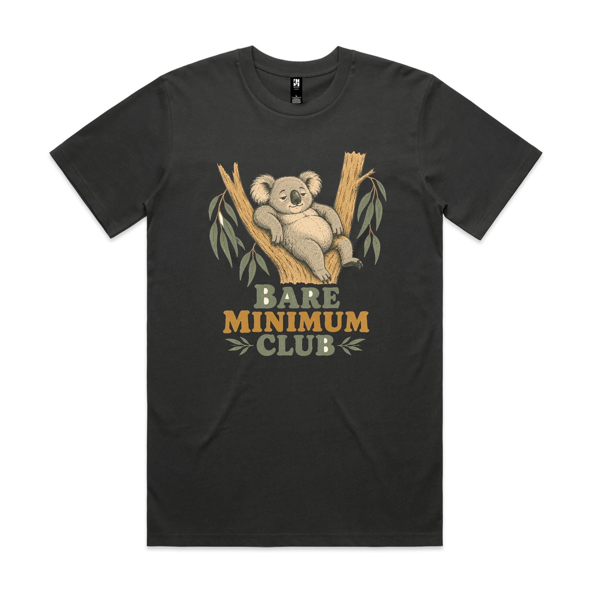 Bare Minimum Club — Lazy Koala Tee